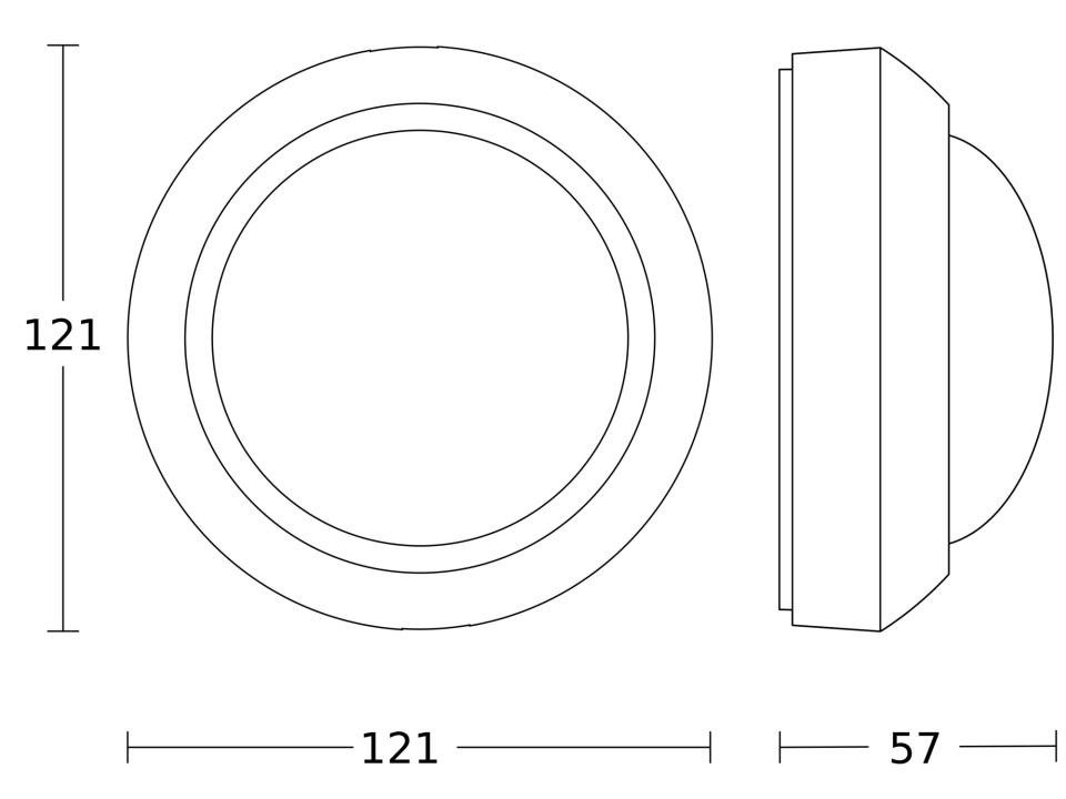 steinel Bewegungsmelder IS 360-3, weiß, 2000 W Schaltlast, 360° PIR Sensor, 12 m Reichweite