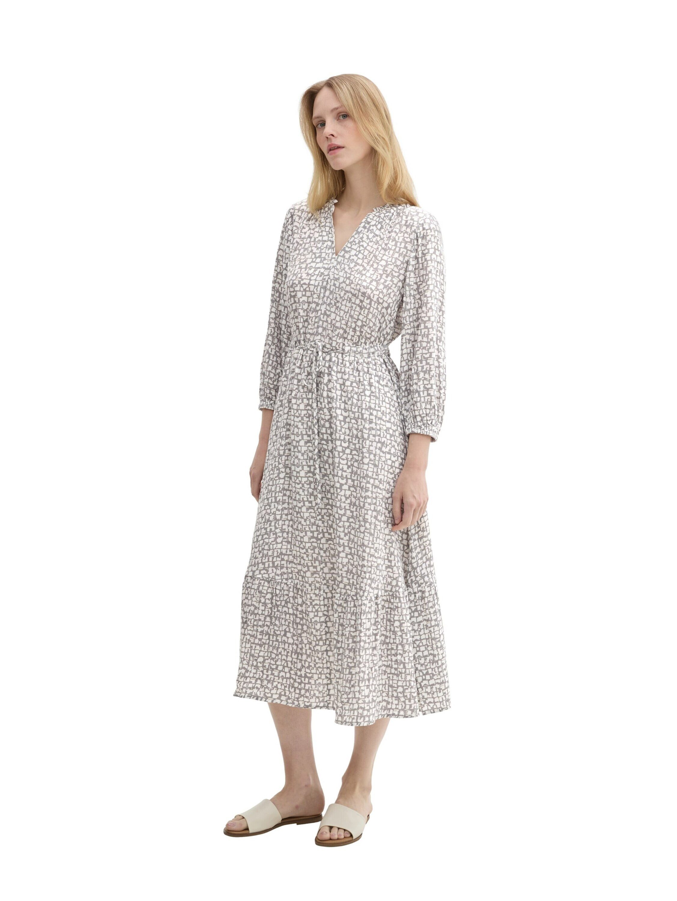 TOM TAILOR Sommerkleid (1-tlg) Drapiert/gerafft