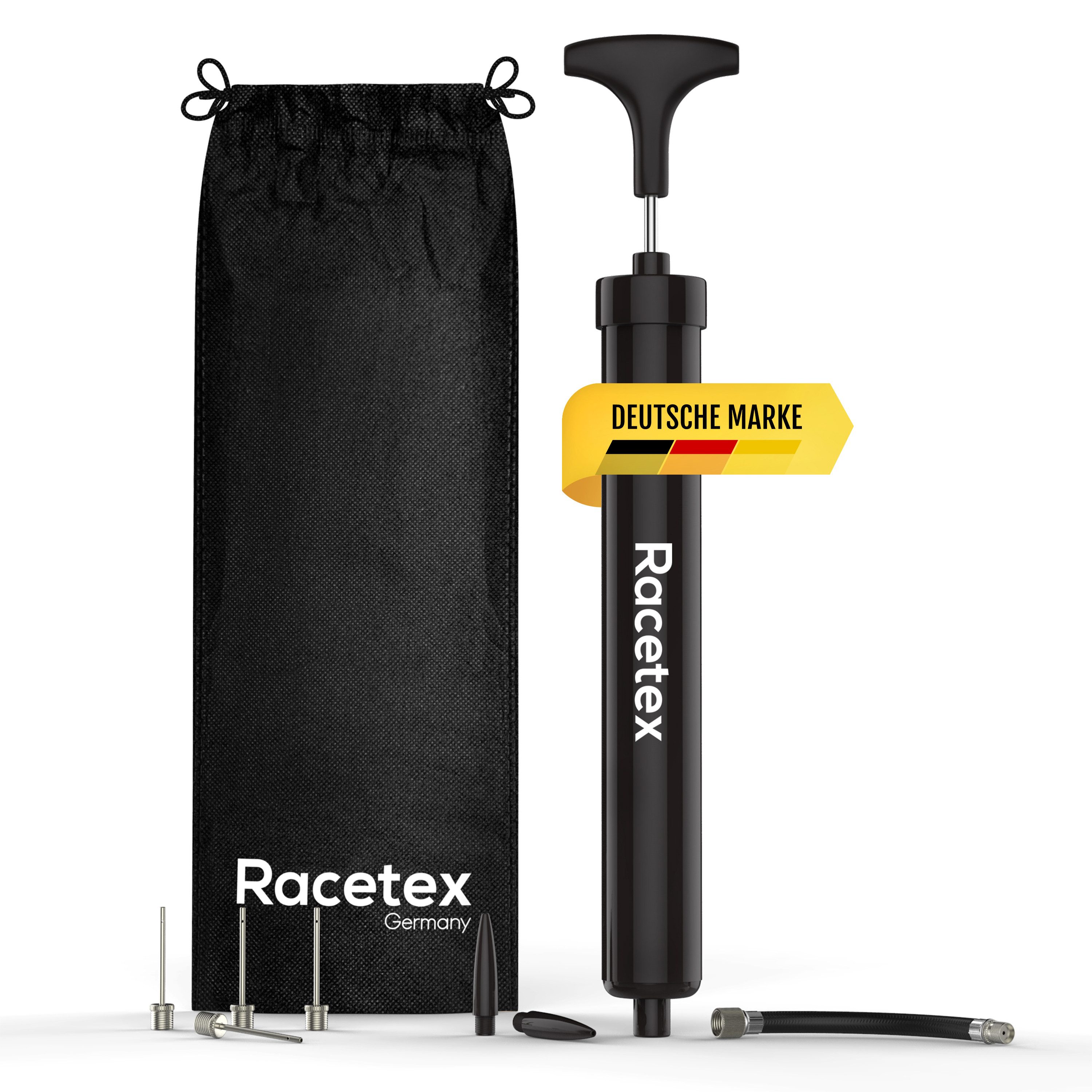 Luftpumpe Racetex Ballpumpen Set [inkl. Zubehör]