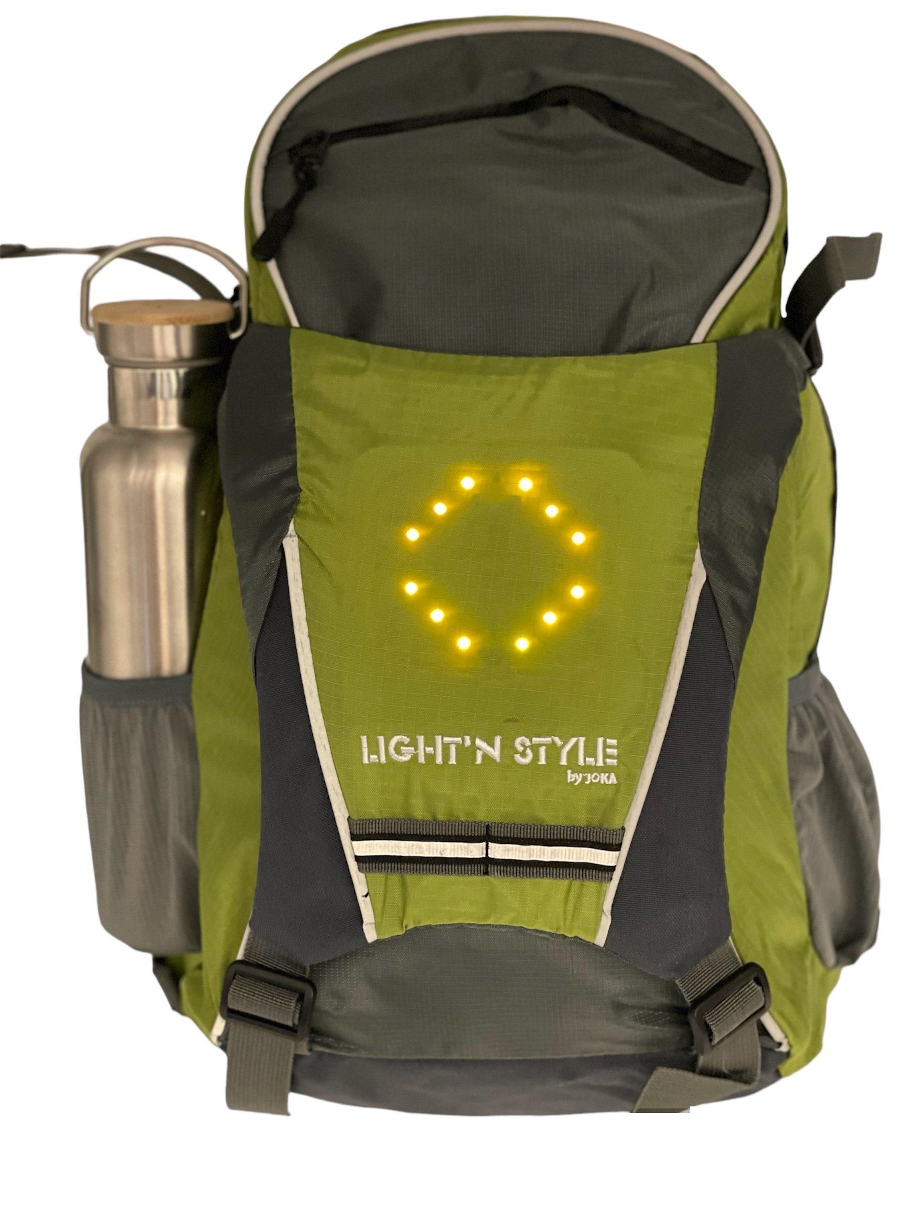 Luna24 simply great ideas... Freizeitrucksack Rucksack mit LED-Richtungsanz günstig online kaufen