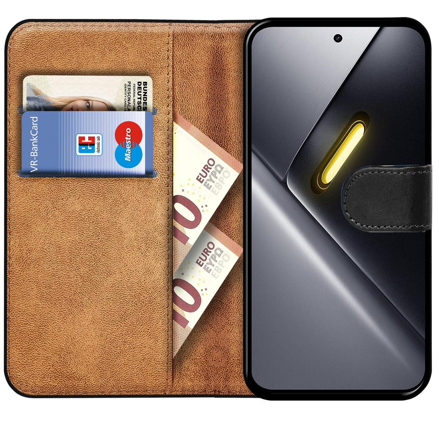 CoolGadget Handyhülle Wallet Klapp Tasche Book Case für Xiaomi Poco X8 Pro Max, Hülle Klapphülle Flip Cover Etui Schutzhülle – Bild 2 von 5