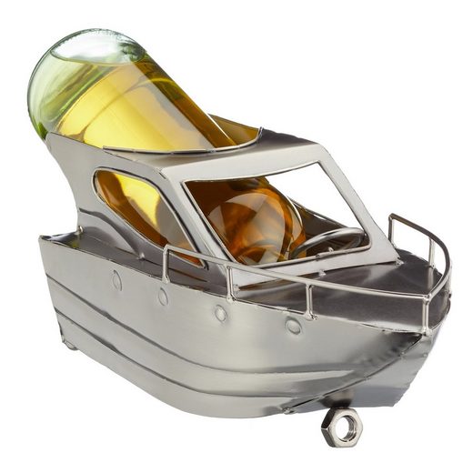 HTI-Living Weinflaschenhalter »Weinflaschenhalter Motorboot«, (1-St)