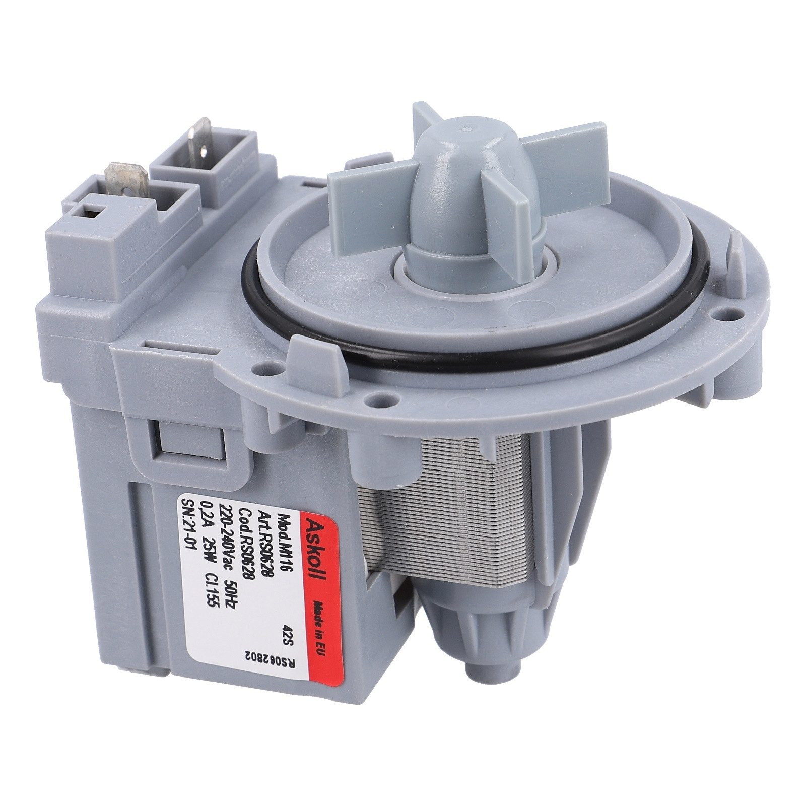easyPART Elektropumpe wie EUROPART 10095117 Ablaufpumpe wie LG, Waschmaschine