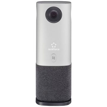 Renkforce 360-Grad-Videokonferenz-System Full HD Webcam (360° Erfassung, 4 Weitwinkel-Kameras)