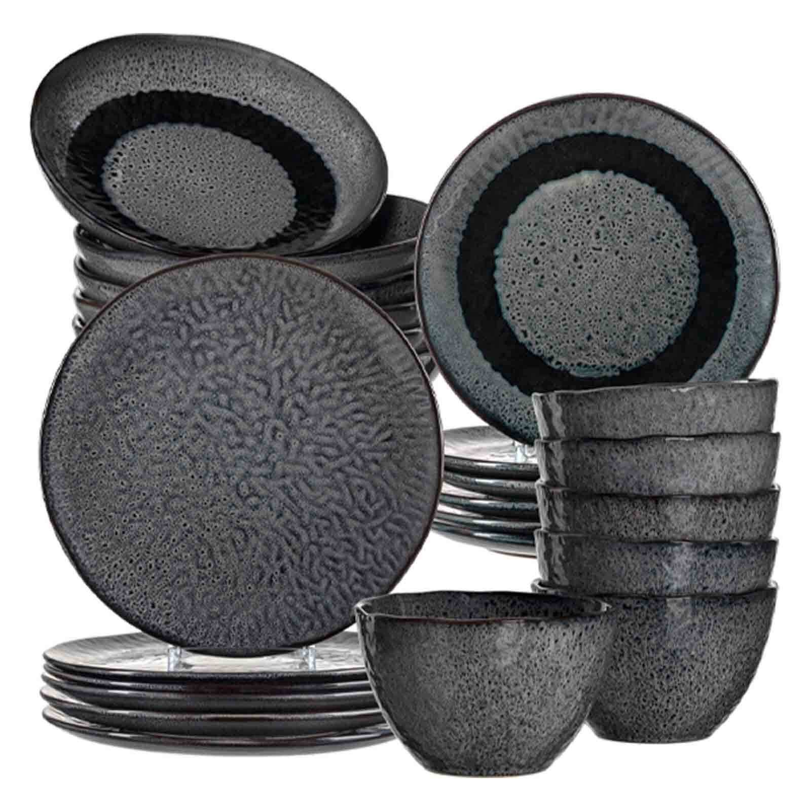LEONARDO Tafelservice Matera Tafelservice 24er Set (24-tlg), 6 Personen, Keramik