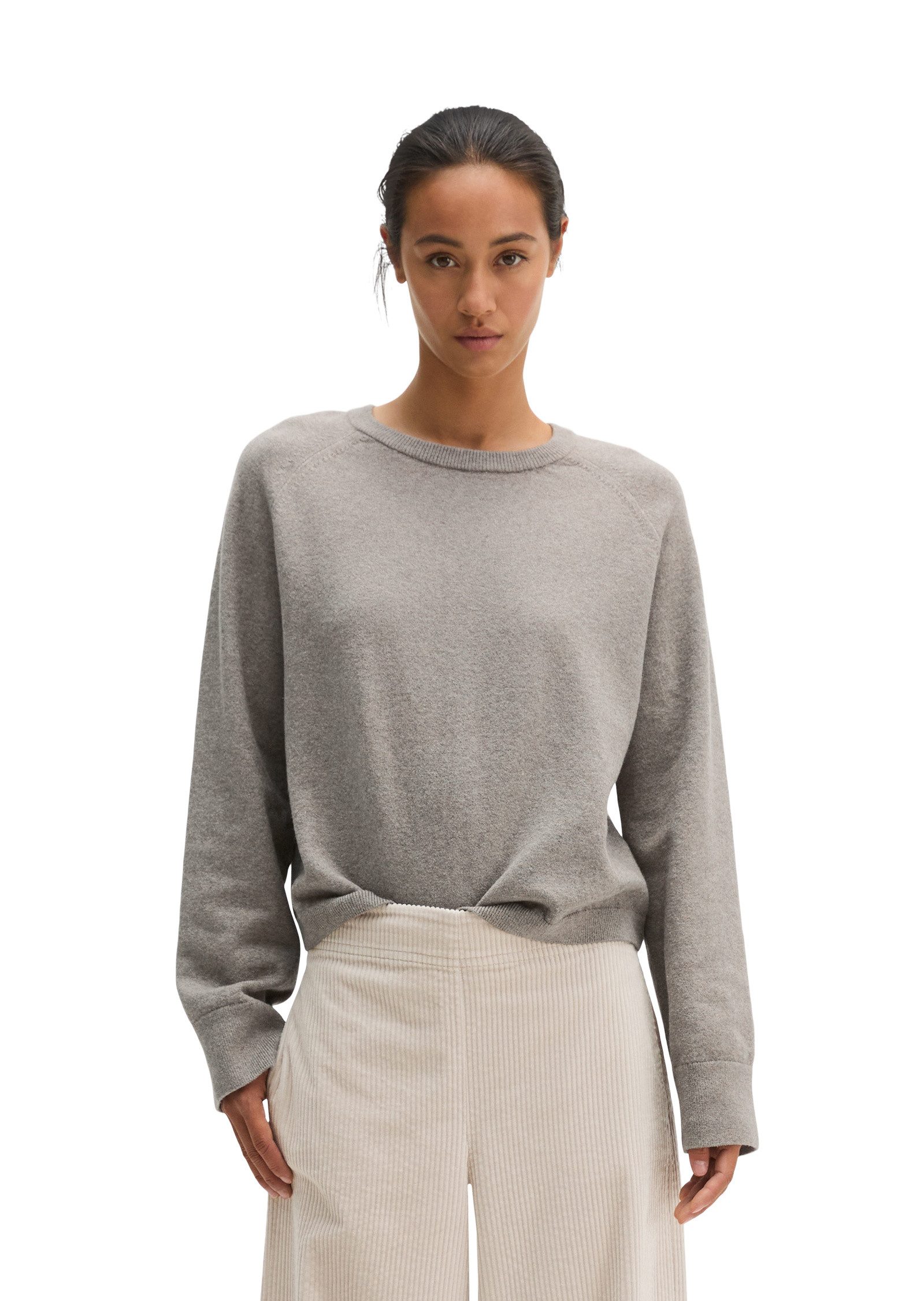 Marc O'Polo Strickpullover aus Cotton Wool Stretch