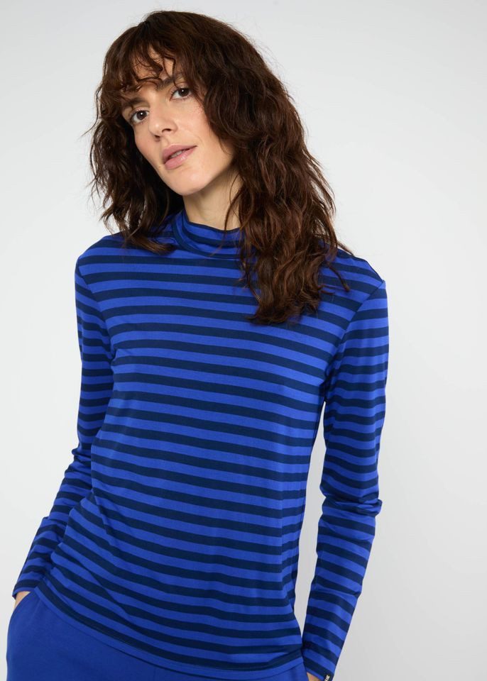 Blutsgeschwister Langarmshirt - Streifenshirt Lonely Lips Turtle günstig online kaufen