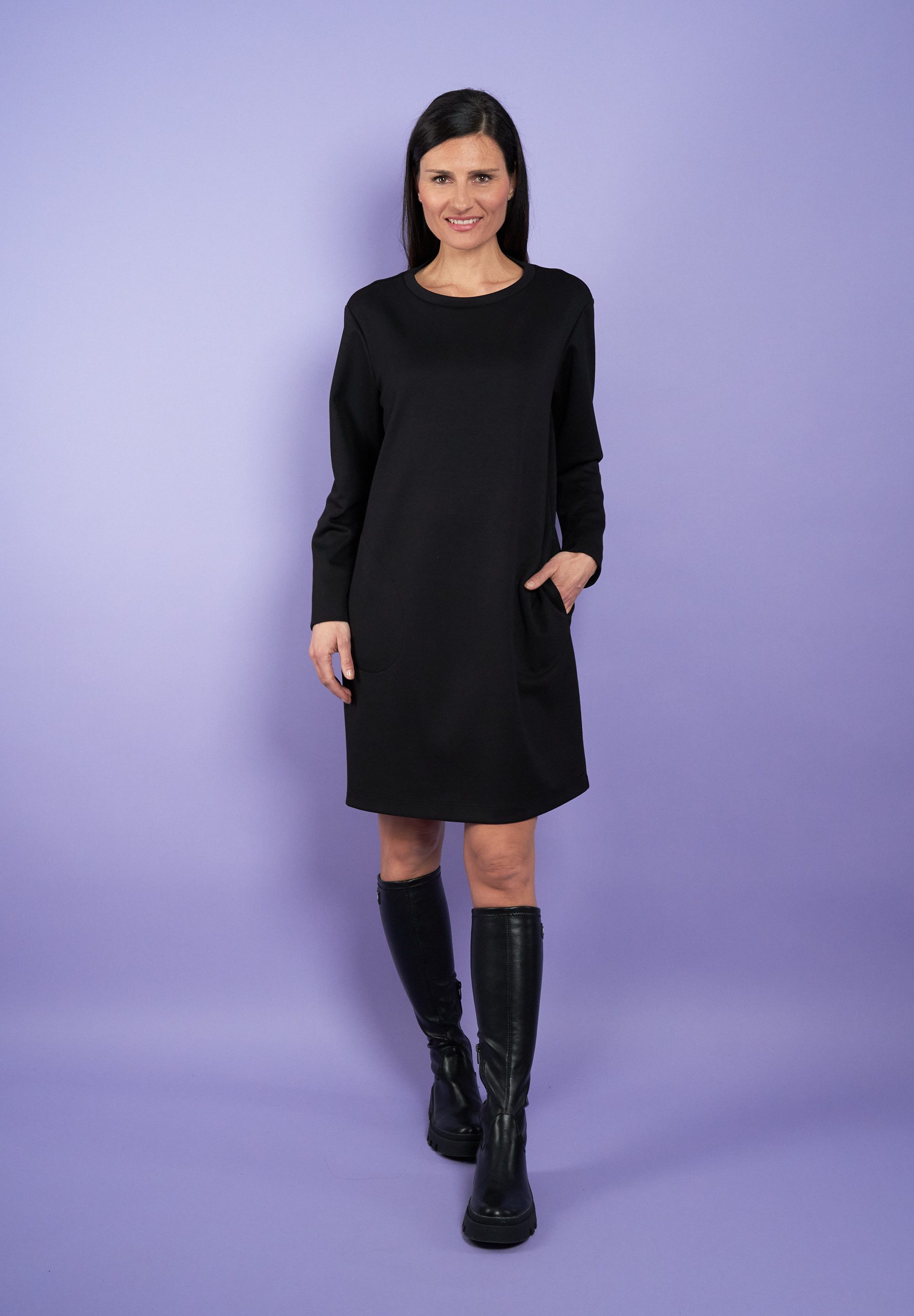 Seidel Moden Sweatkleid Exklusiv bei OTTO mit Eingrifftaschen und MADE IN G günstig online kaufen