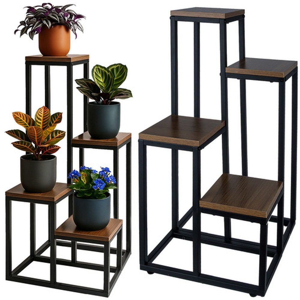 Ruhhy Standregal Dekoregal Blumenständer Standregal, Spar-Set günstig online kaufen
