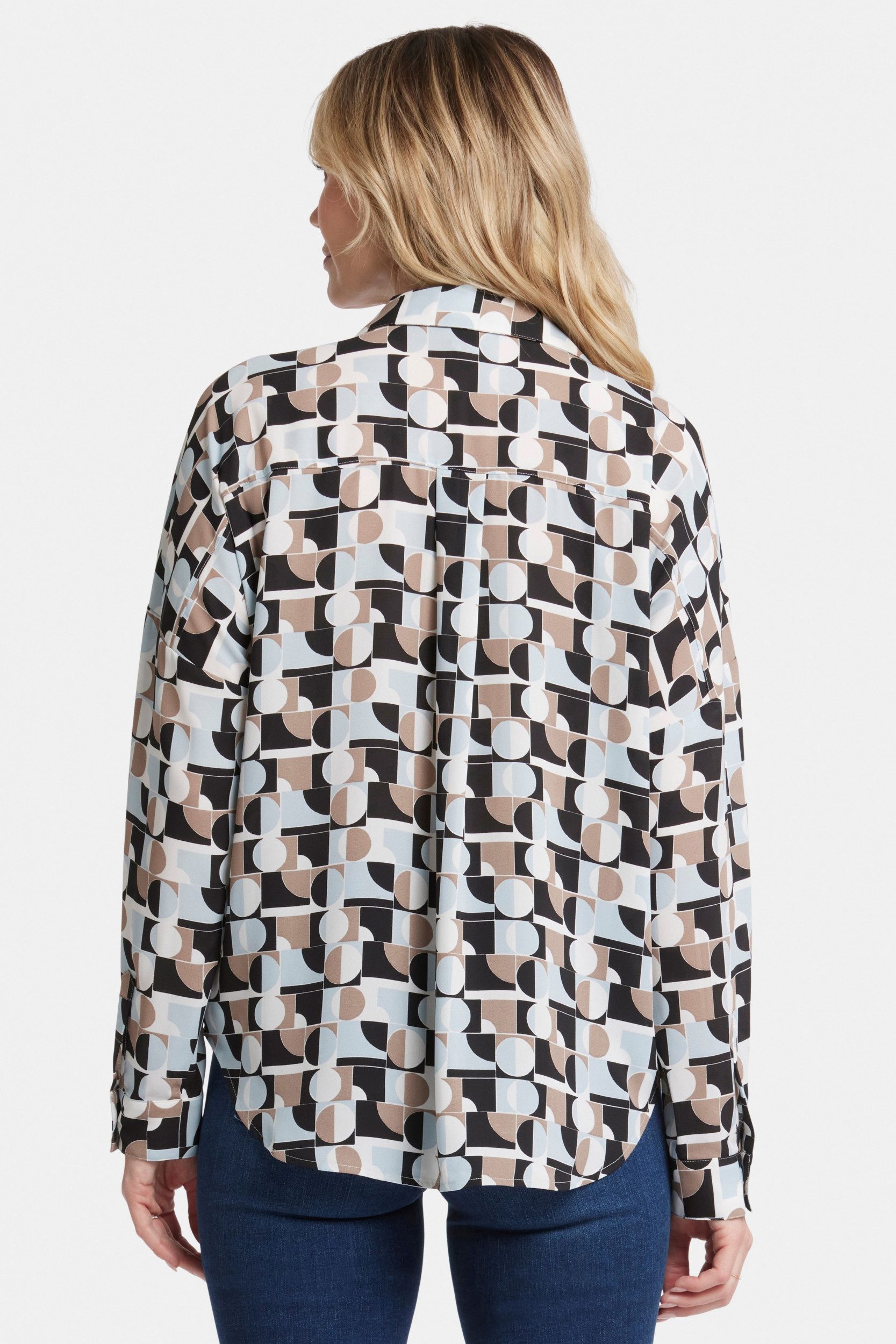 NYDJ Blusentop Becky Bluse Grafikdruck