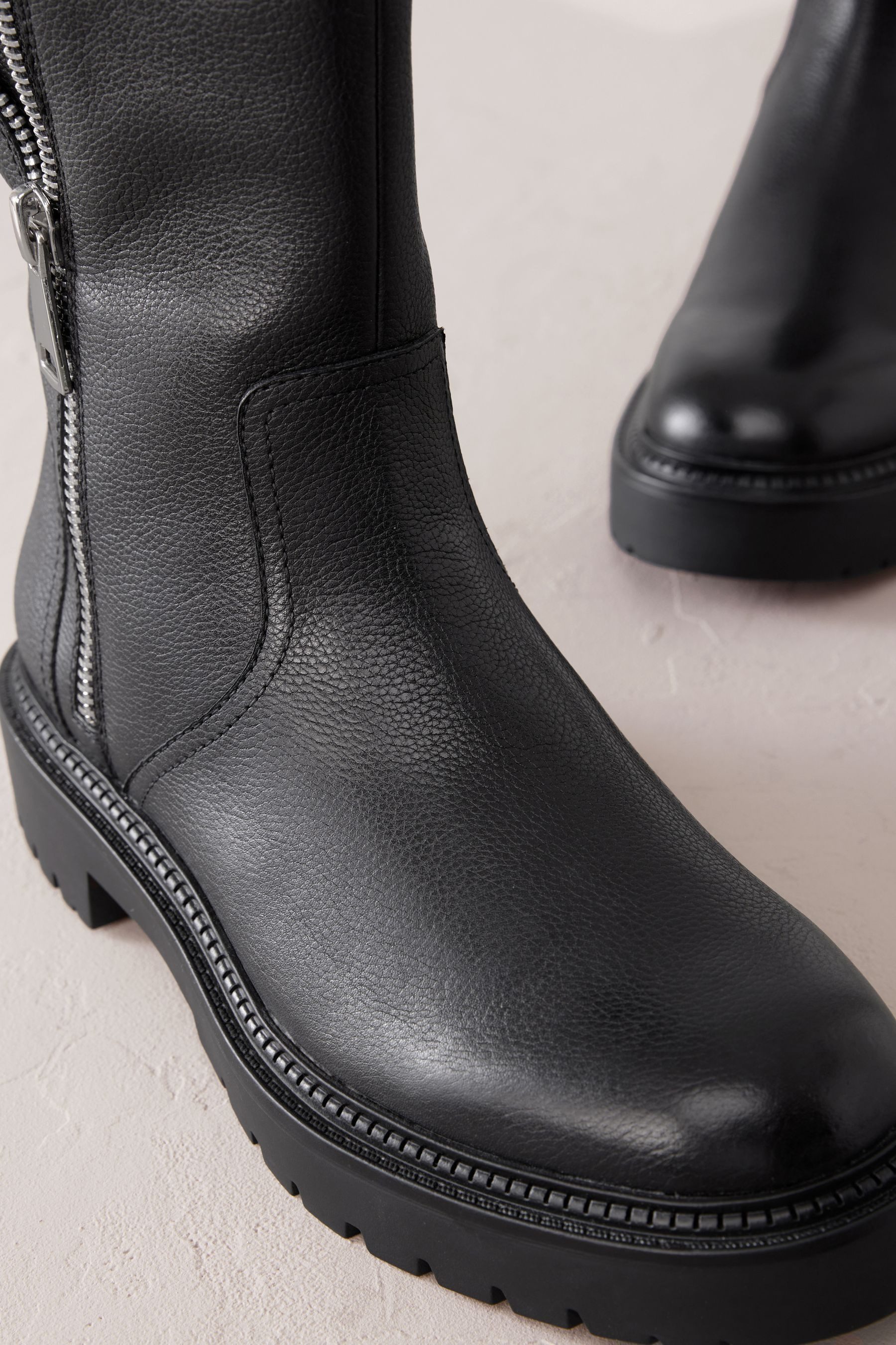 Next Forever Comfort® Bikerstiefel mit Reißverschluss Bikerboots (1-tlg)