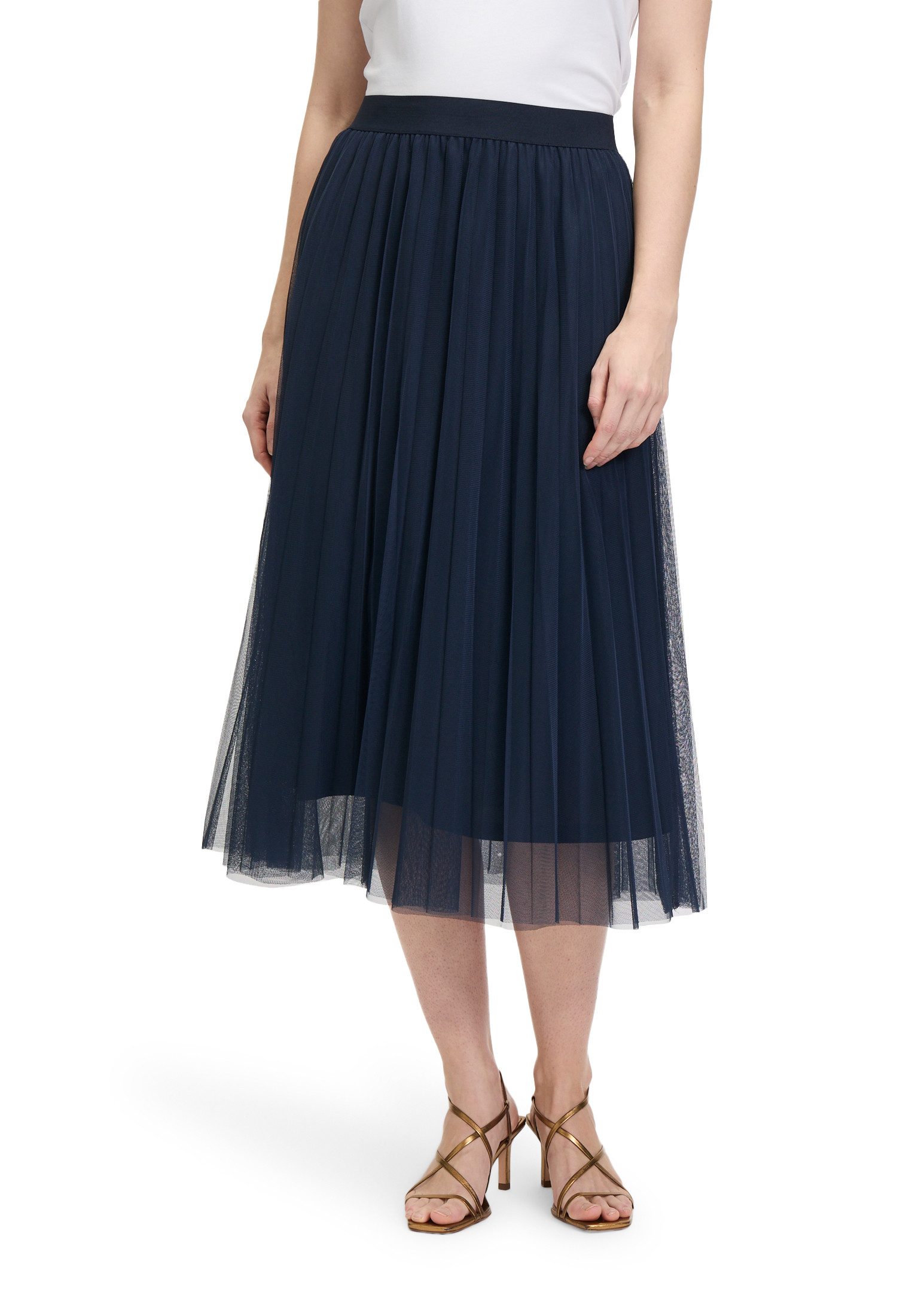 Betty&Co Midirock Damen mit Plissee Plissee günstig online kaufen