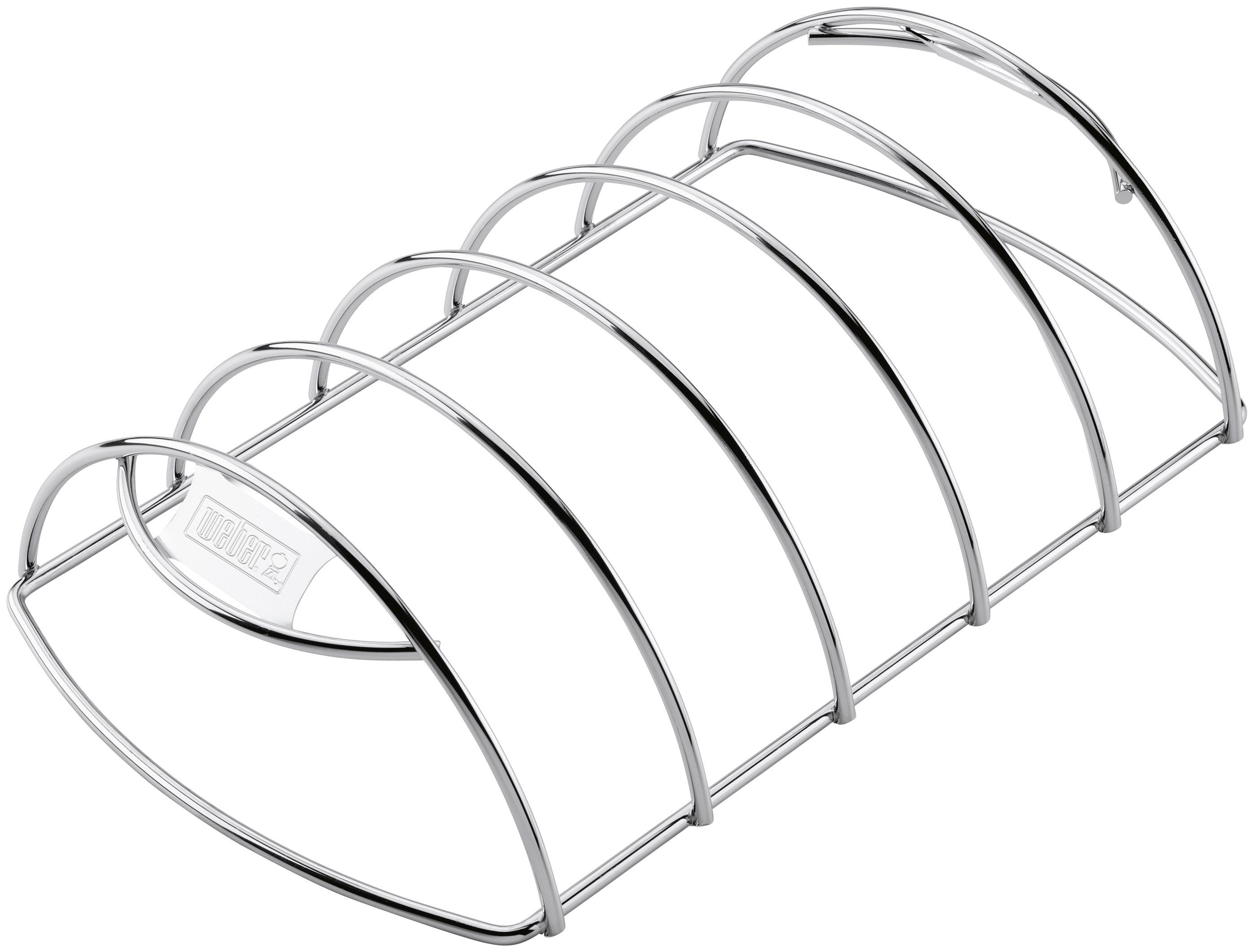 Weber Grillguthalter Spare-Rib-Halter, Edelstahl