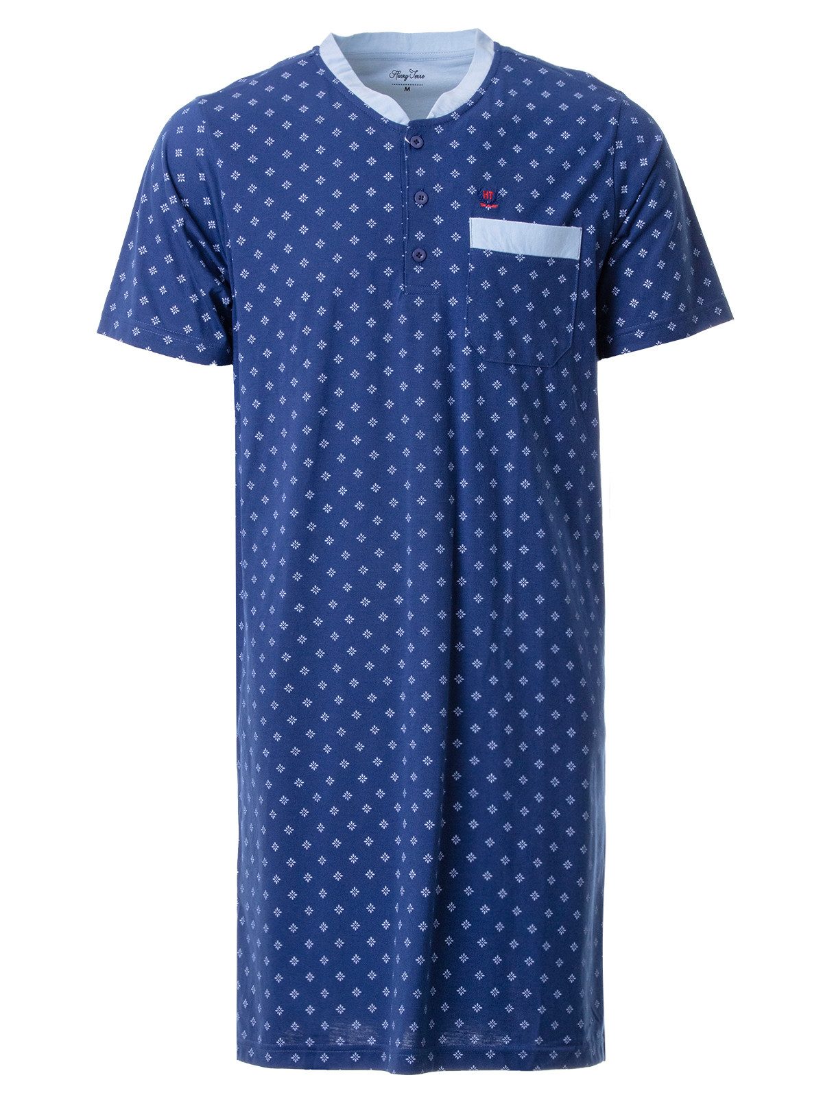 Henry Terre Nachthemd Nachthemd Kurzarm - Diamond Flower günstig online kaufen