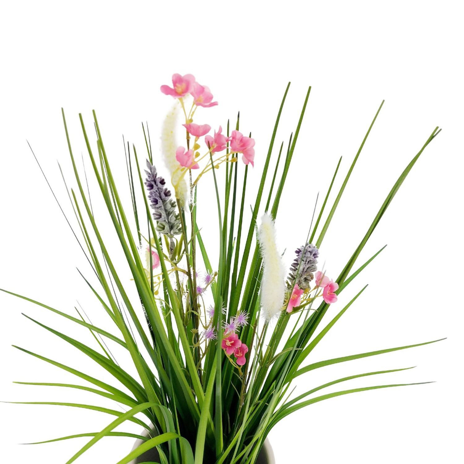 Kunstblume Frühling, formano, Höhe 62 cm, Höhe: 62cm, Farbe: Grün, Motiv: Gras