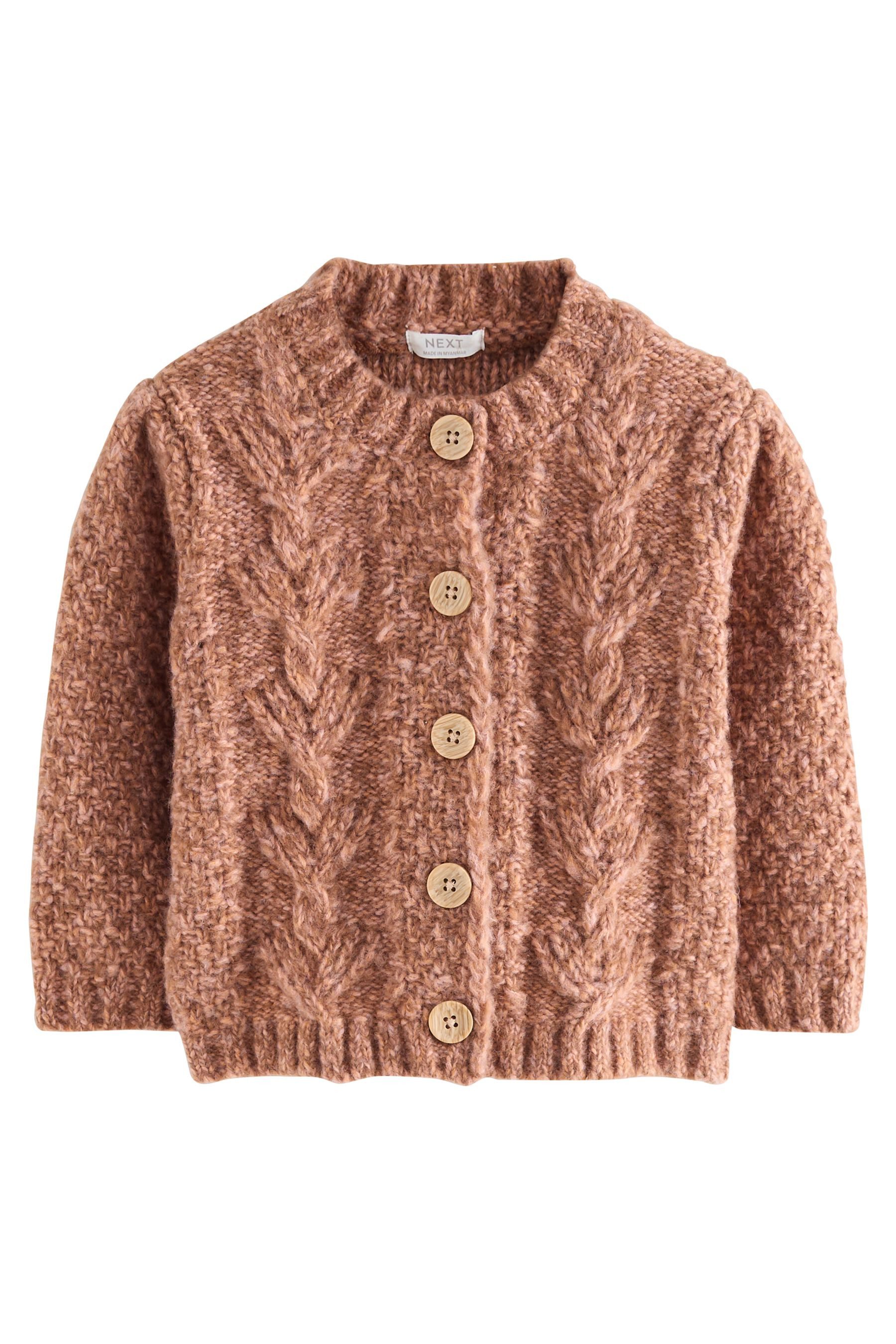 Next Strickjacke Grobgestrickte, noppige Strickjacke (1-tlg) günstig online kaufen