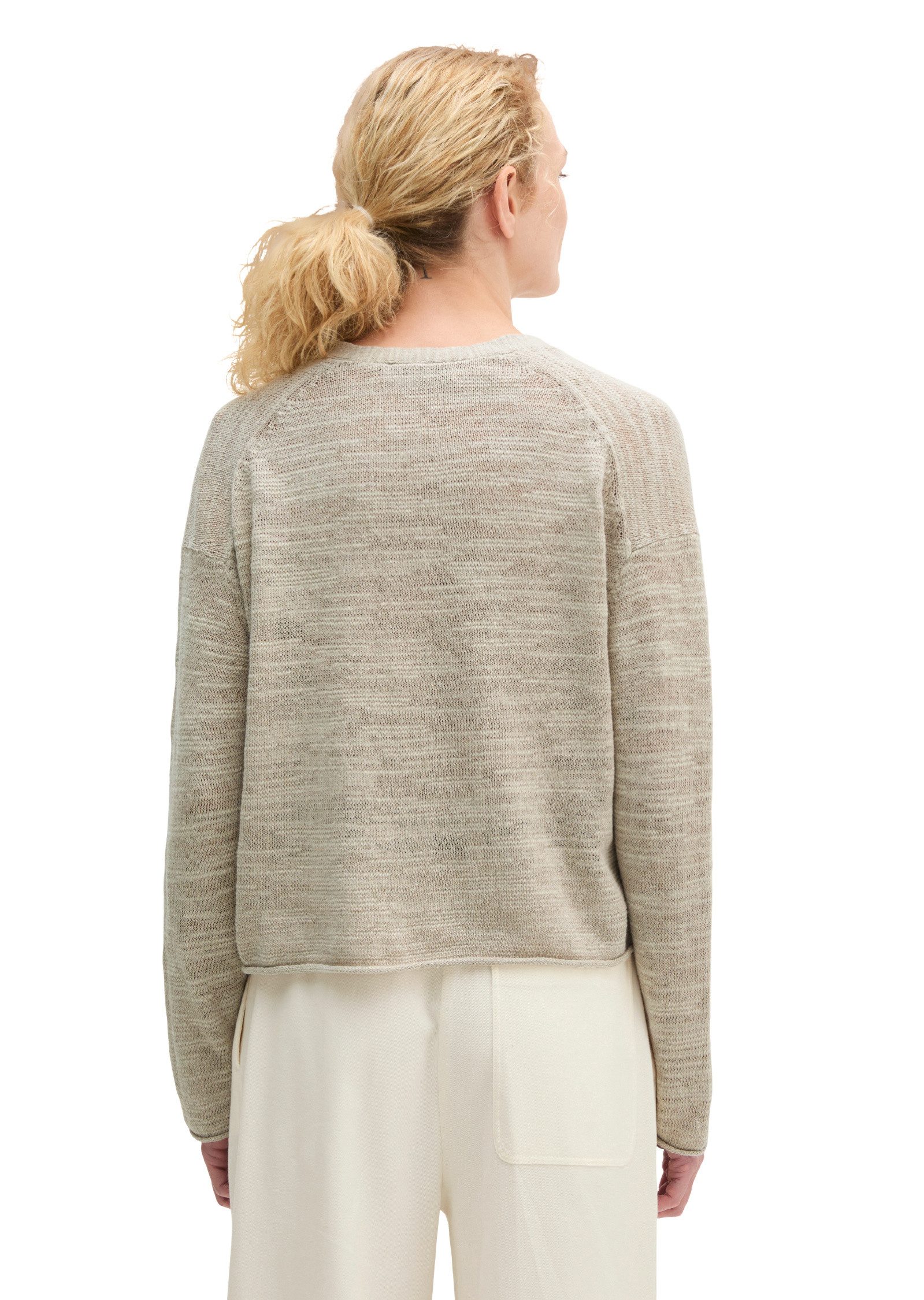 Marc O'Polo Cardigan aus Leinen-Baumwolle-Mix