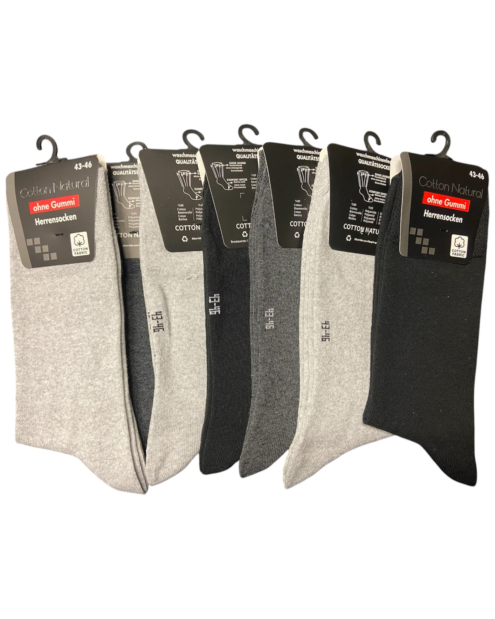 DDOnlineShop Businesssocken 10 Paar Herren & Damen Business Socken Baumwolle (Spar-Set, 10-Paar) Premium Qualität A1005