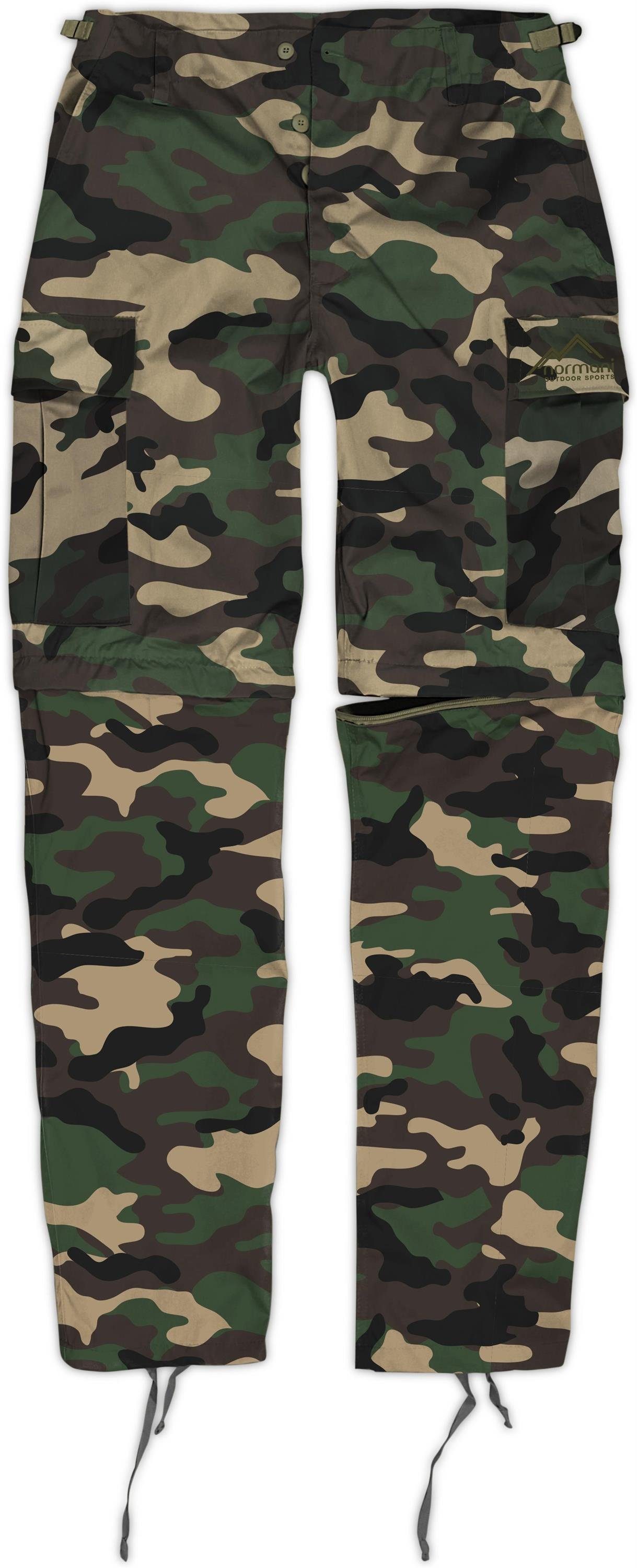 normani Zip-off-Hose Herren 2-in-1 Zip-Off BDU günstig online kaufen