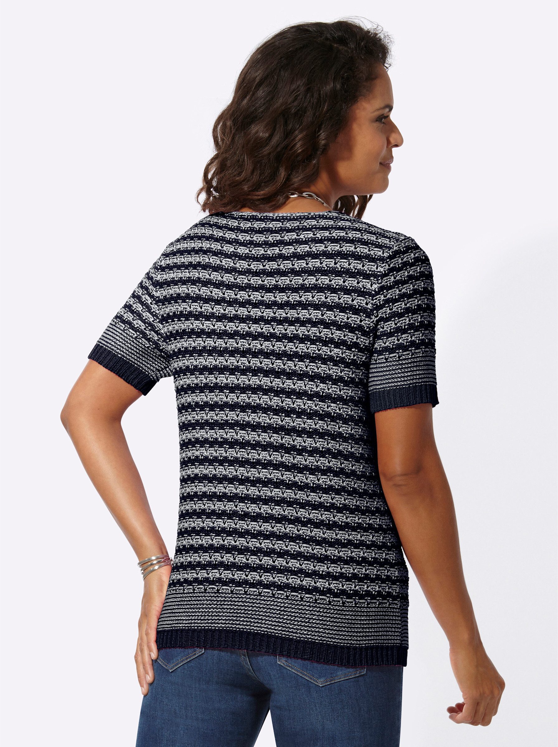 Witt Strickpullover Kurzarmpullover günstig online kaufen
