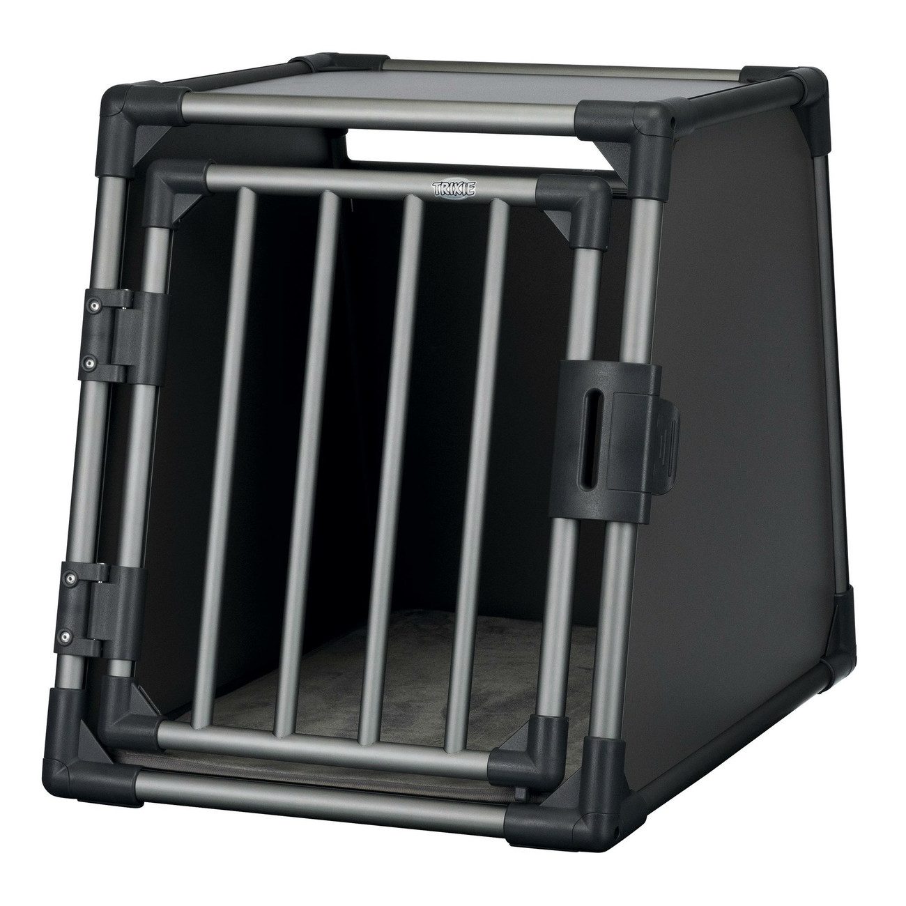 TRIXIE Tiertransportbox Alubox Aluminium grafit