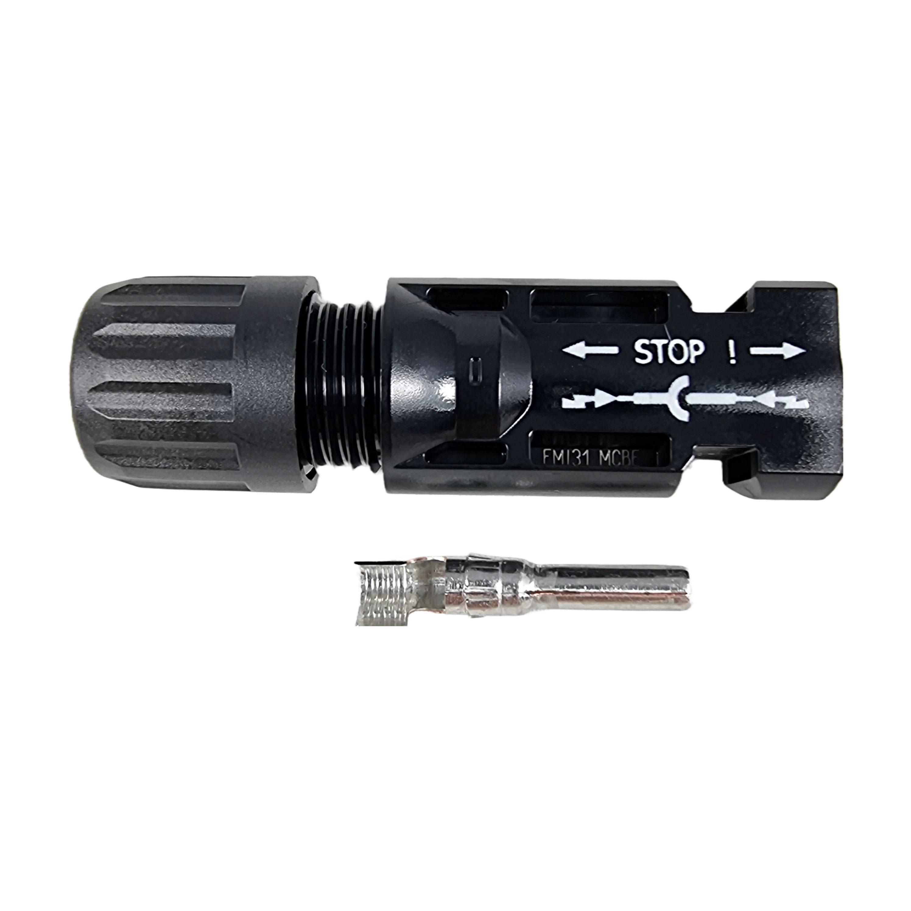 SolX DIN-Stecker MC4-Stecker mit Steckerkontakt