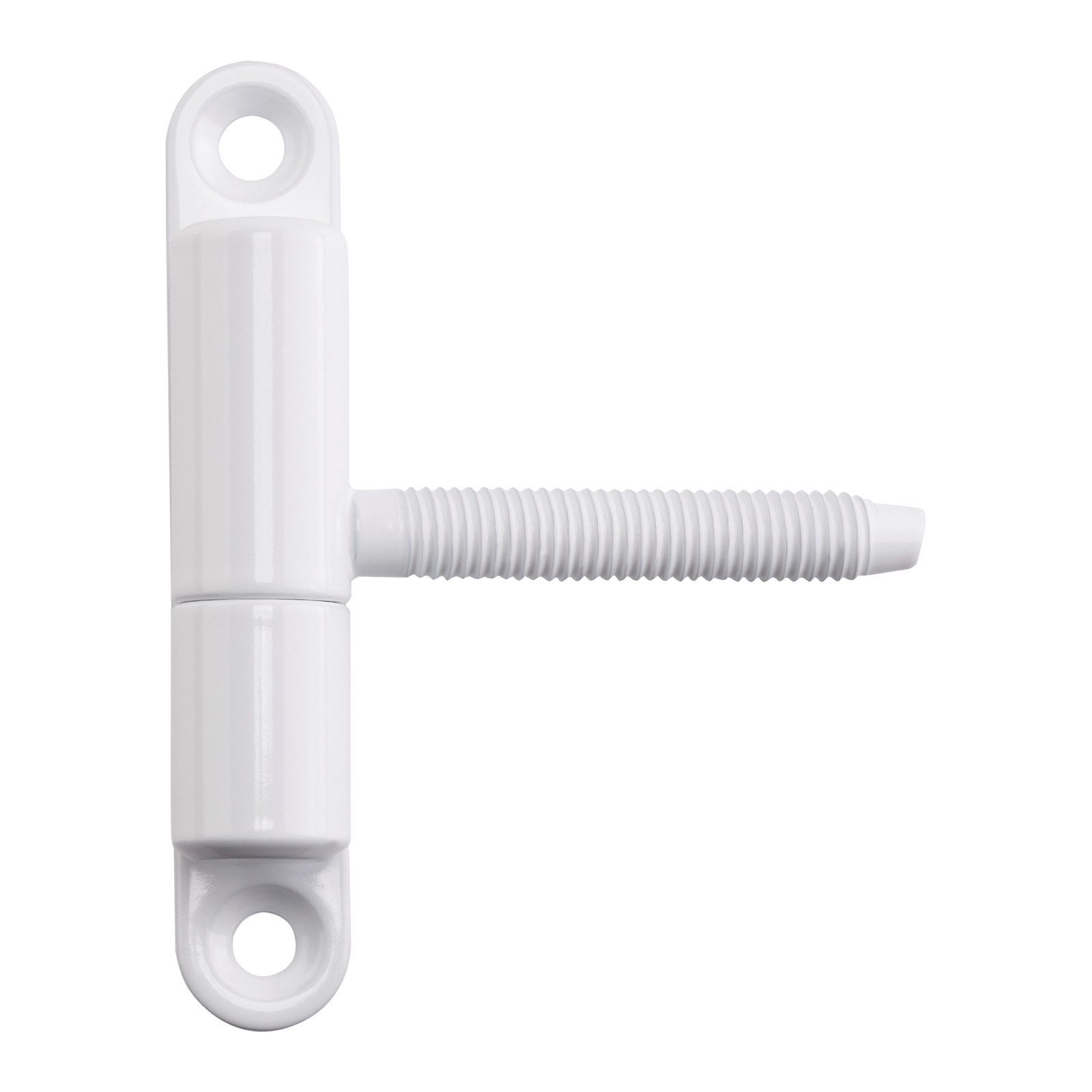 SO-TECH® Türbeschlag Renovierband Türband Aufschraubband 15 x 83 mm Scharnier Stahl (1 St), für Innentüren zum Auf- & Einschrauben, weiß, 1 Stück