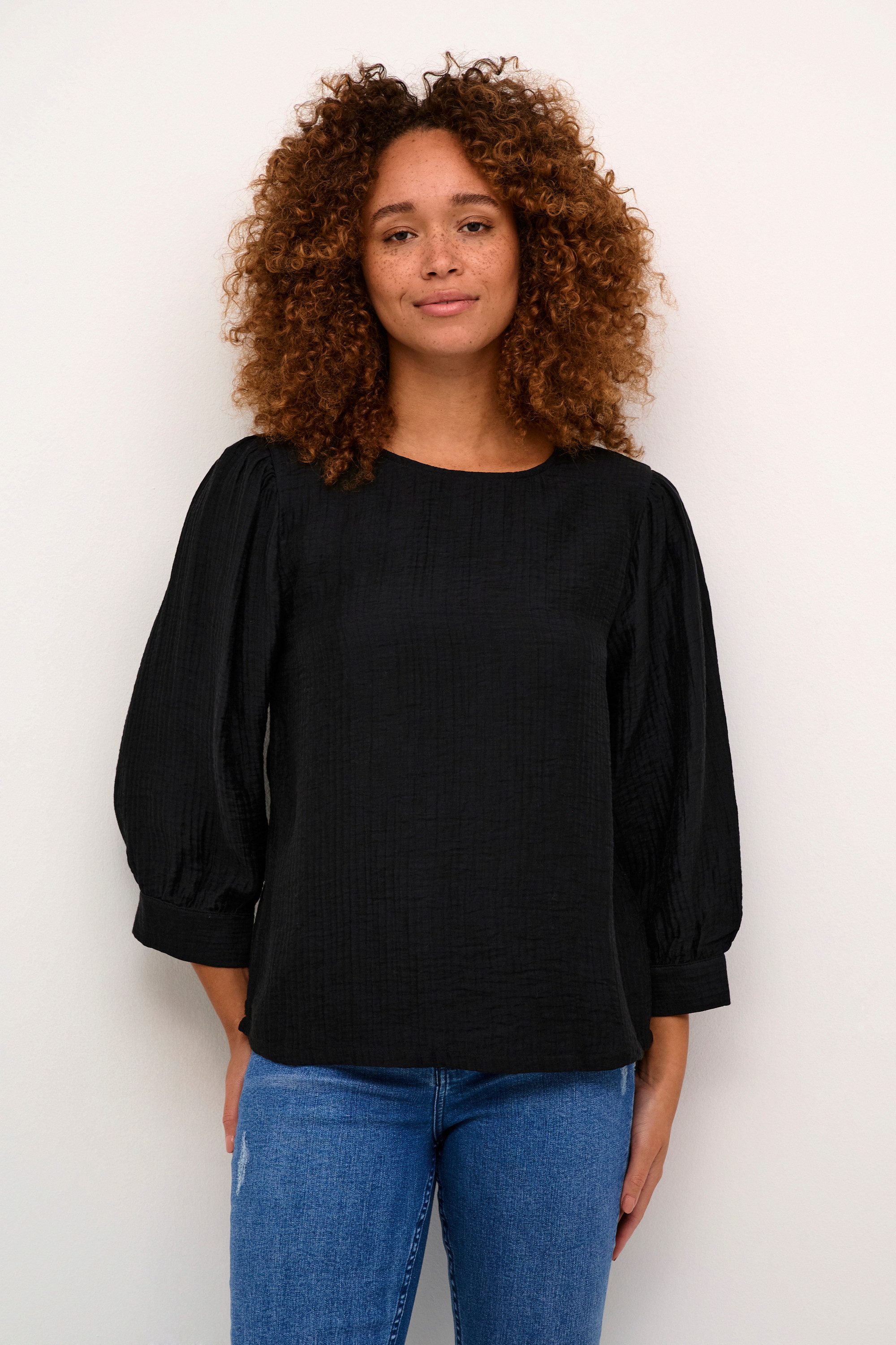 Langarmbluse Langarm-Bluse KAjerome