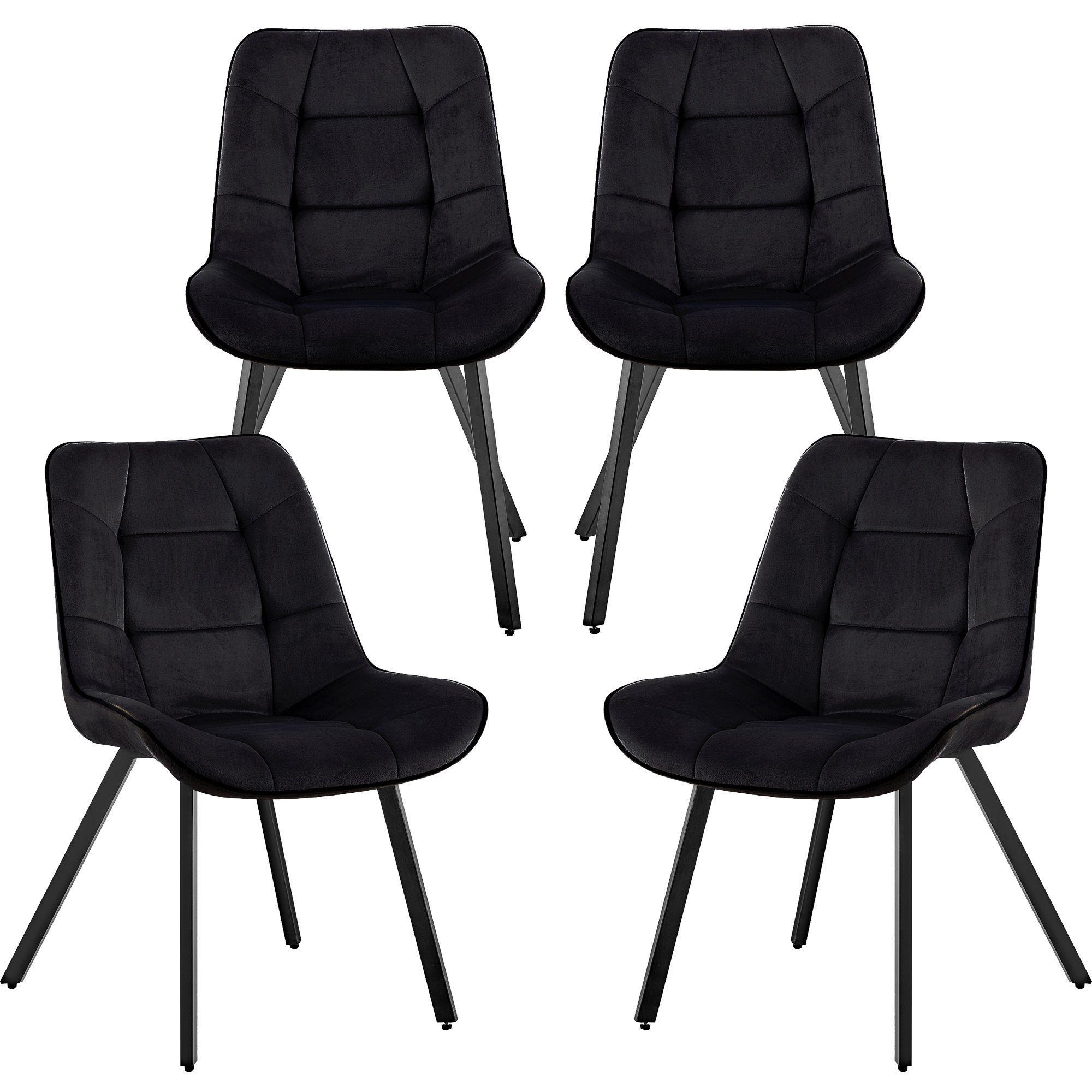 TRISENS Polsterstuhl Iris (Set, 4 St), günstig online kaufen