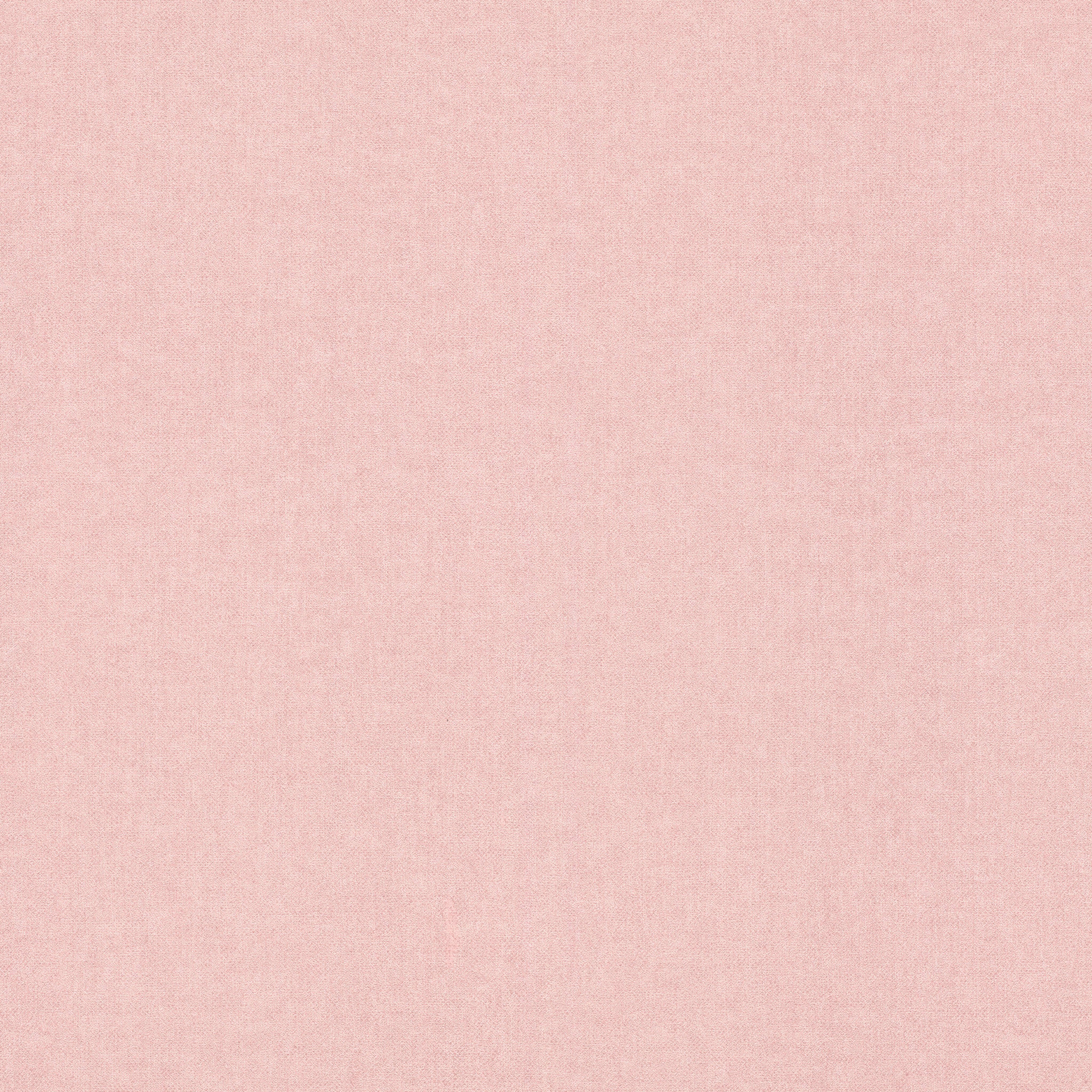 Rasch Vliestapete Bambino XIX 252873 Uni Rosa 10,05 m x 0,53 m günstig online kaufen