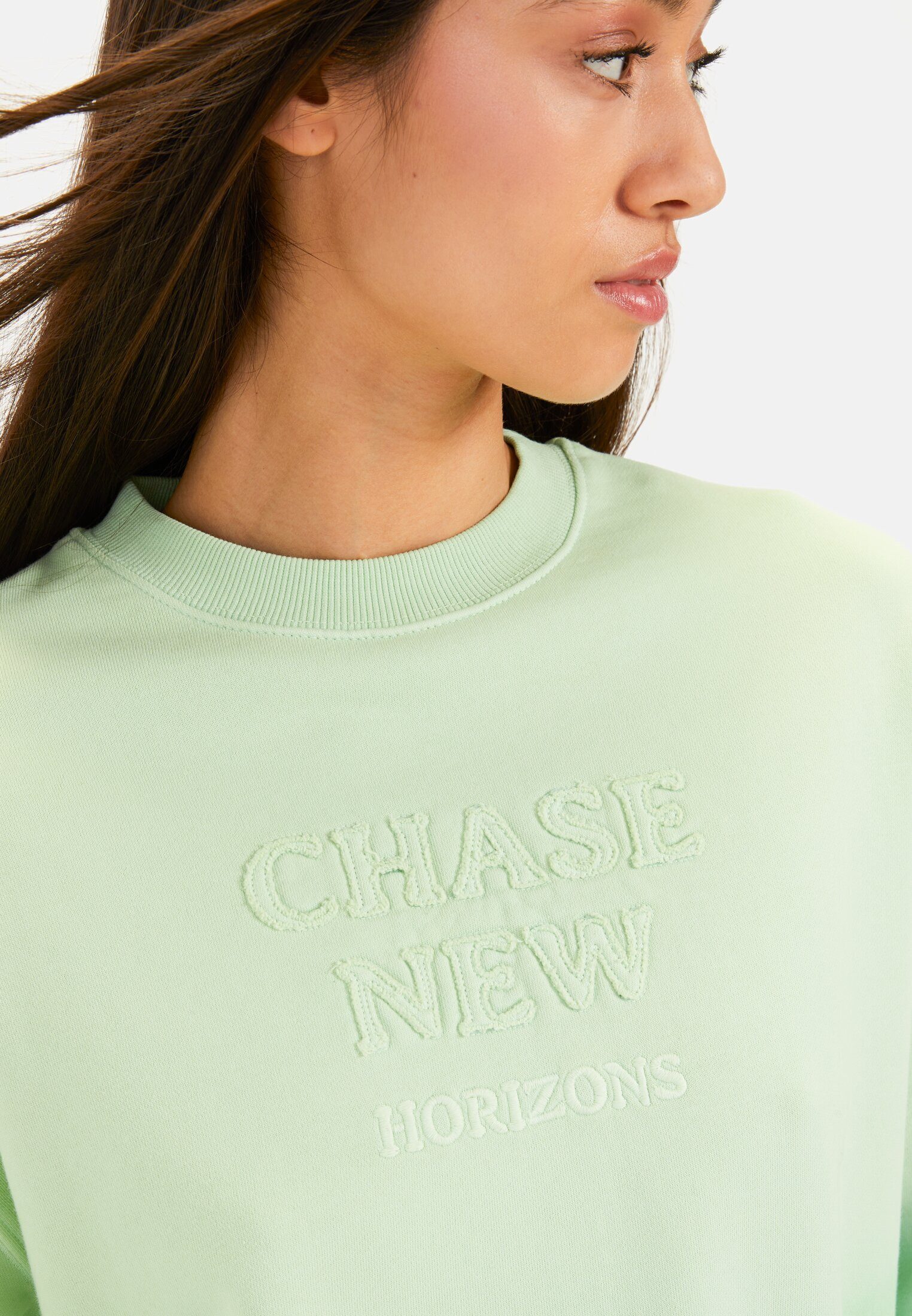 camel active Sweatshirt mit Garment Dye-Effekt Langarm