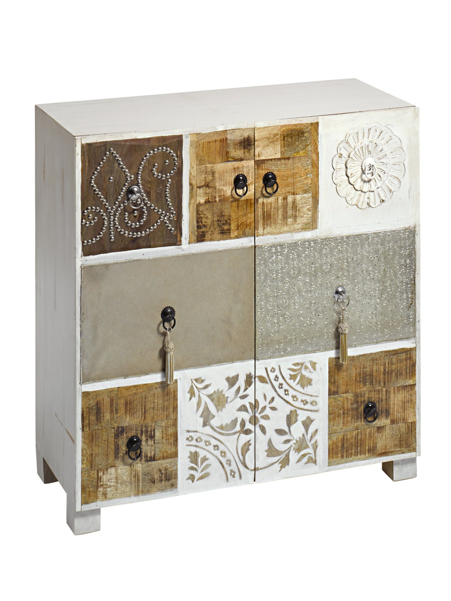 heine home Kommode kunsthandwerklich gefertigt, Jedes Teil ein