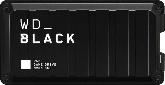WD_Black »P50 Game Drive SSD« externe Gaming-SSD (4 TB) 2000 MB/S Lesegeschwindigkeit)