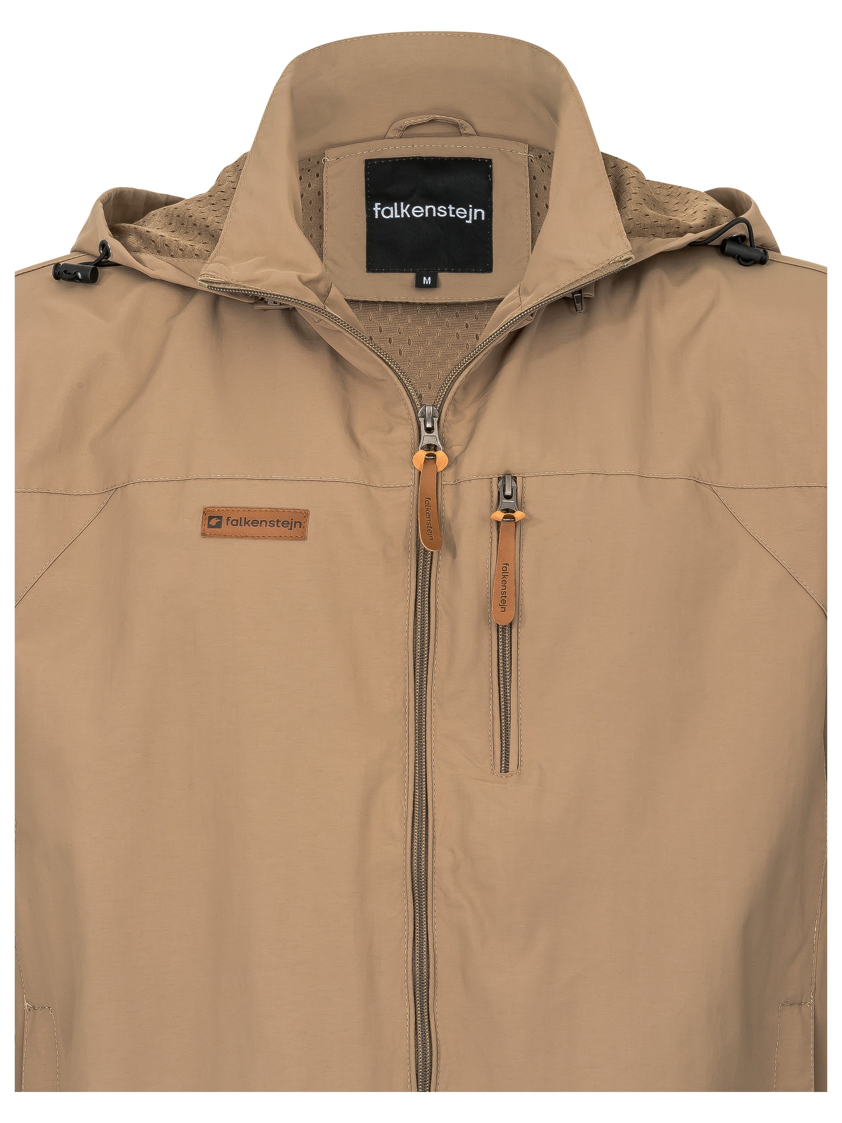 FALKENSTEJN Windbreaker Summer Windbreaker Windjacke leichte Jacke Anorak Größe S - 7XL mit Kapuze – Bild 5 von 5