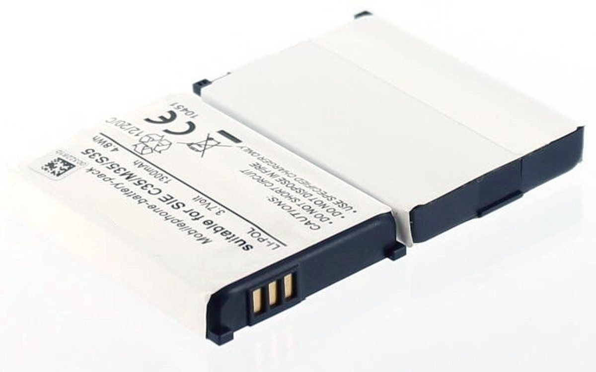 Akku für Siemens C35I Li-Pol 3,6 Volt 1000 mAh schwarz Handy-Akku