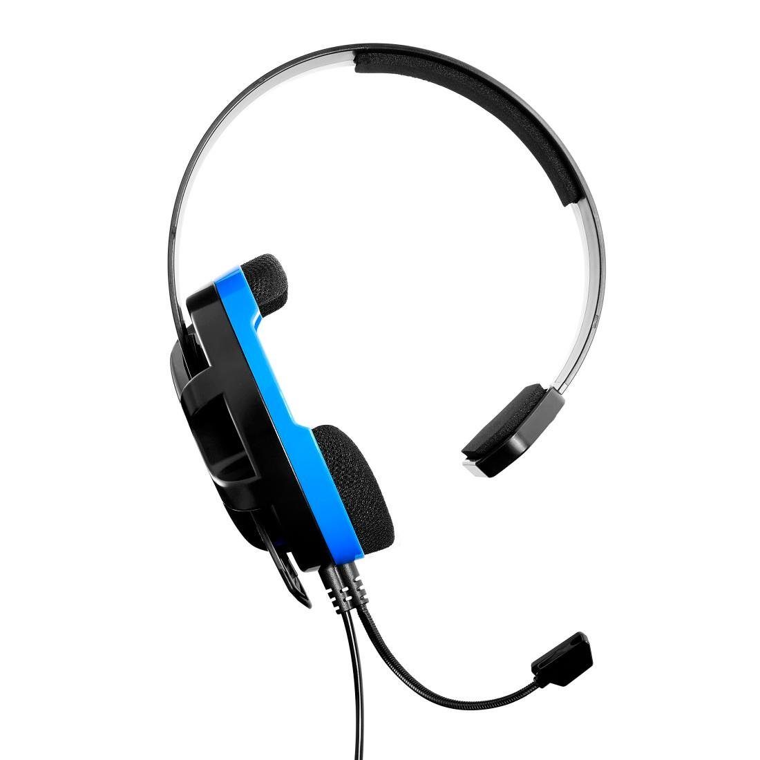 Turtle Beach Gaming-Headset schwarz/blau Chat Recon