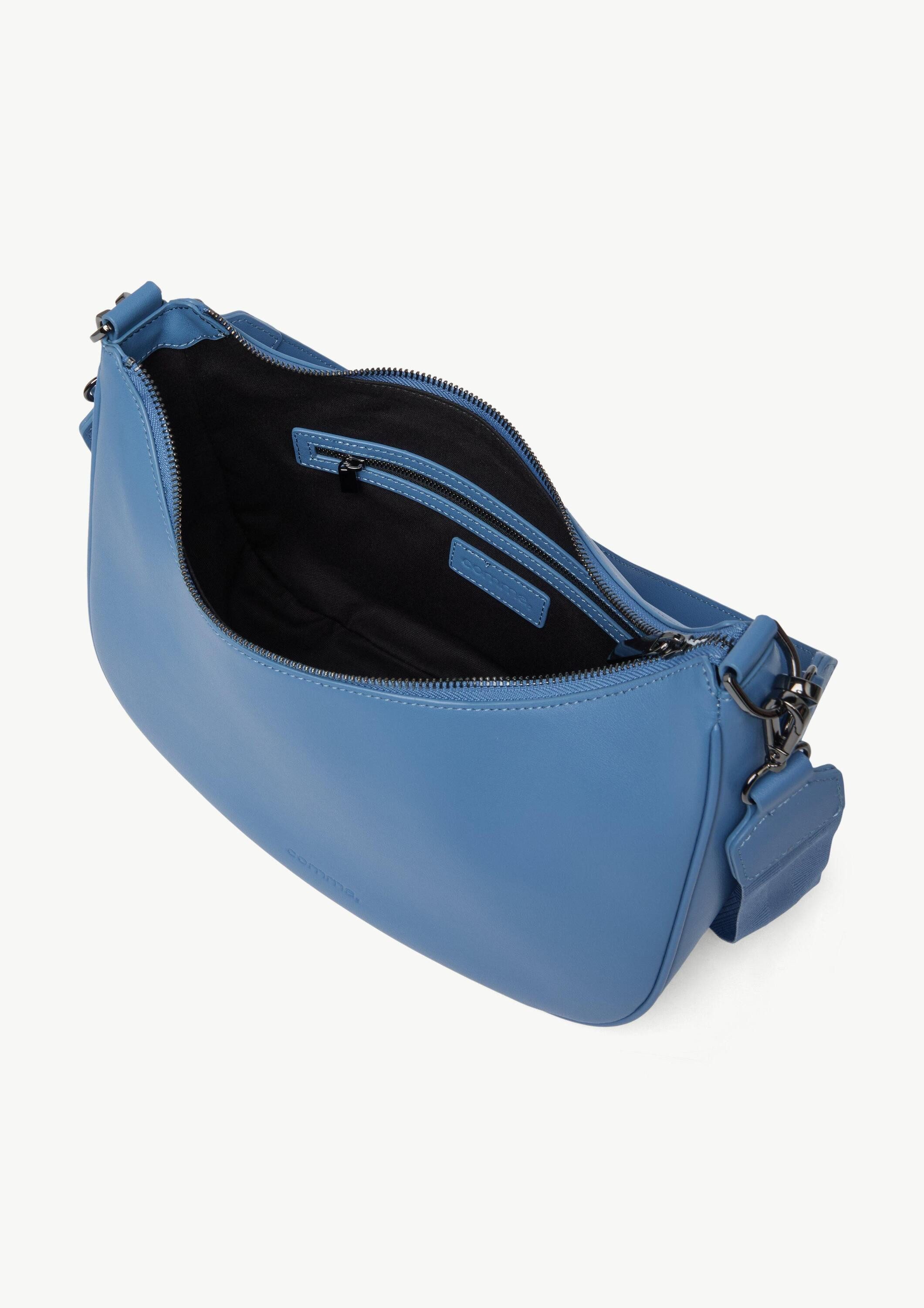 comma Umhängetasche Tasche, Hobo-Bag aus Rindsleder