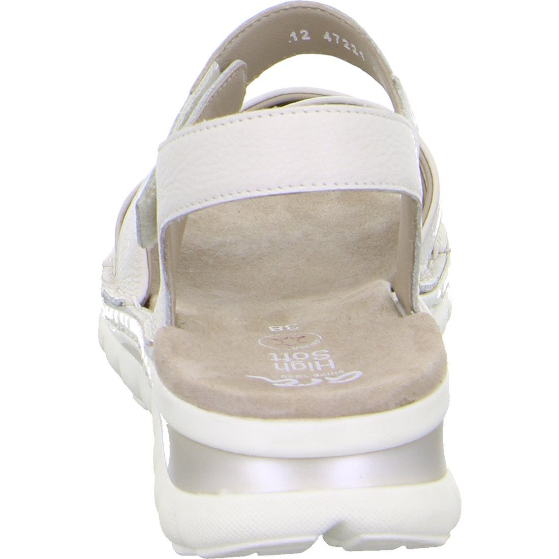 - 048270 Tampa Ara offwhite Sandalette Schuhe, Damen Sandalette Ara Leder