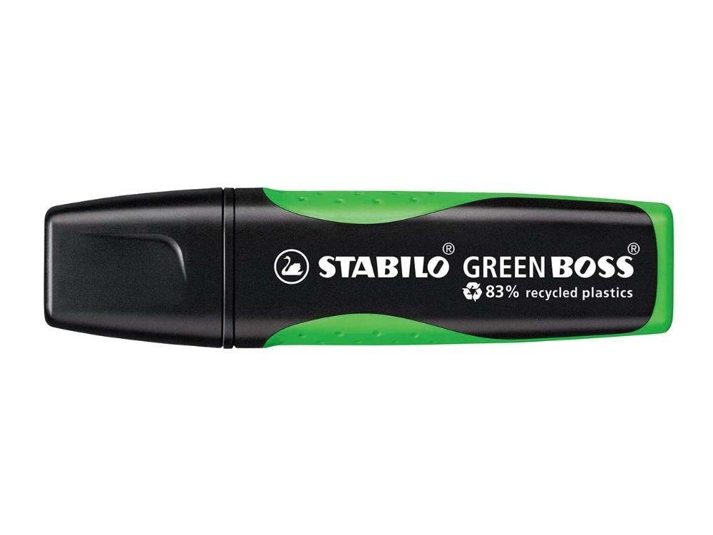 STABILO Marker STABILO 'GREEN grün Textmarker BOSS'