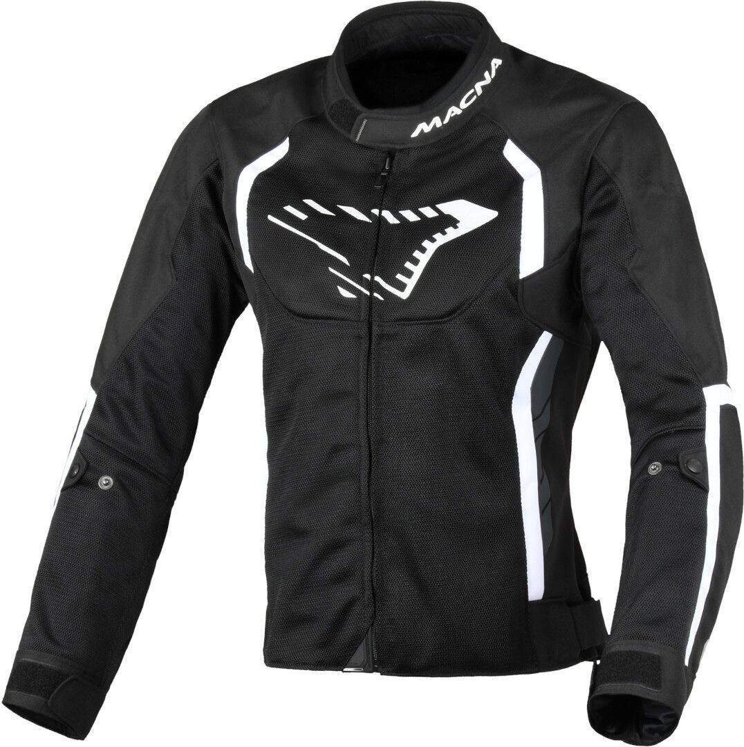 Macna Motorradjacke Grisca Damen Motorrad Textiljacke Atmungsaktiv protektoren reißverschluss