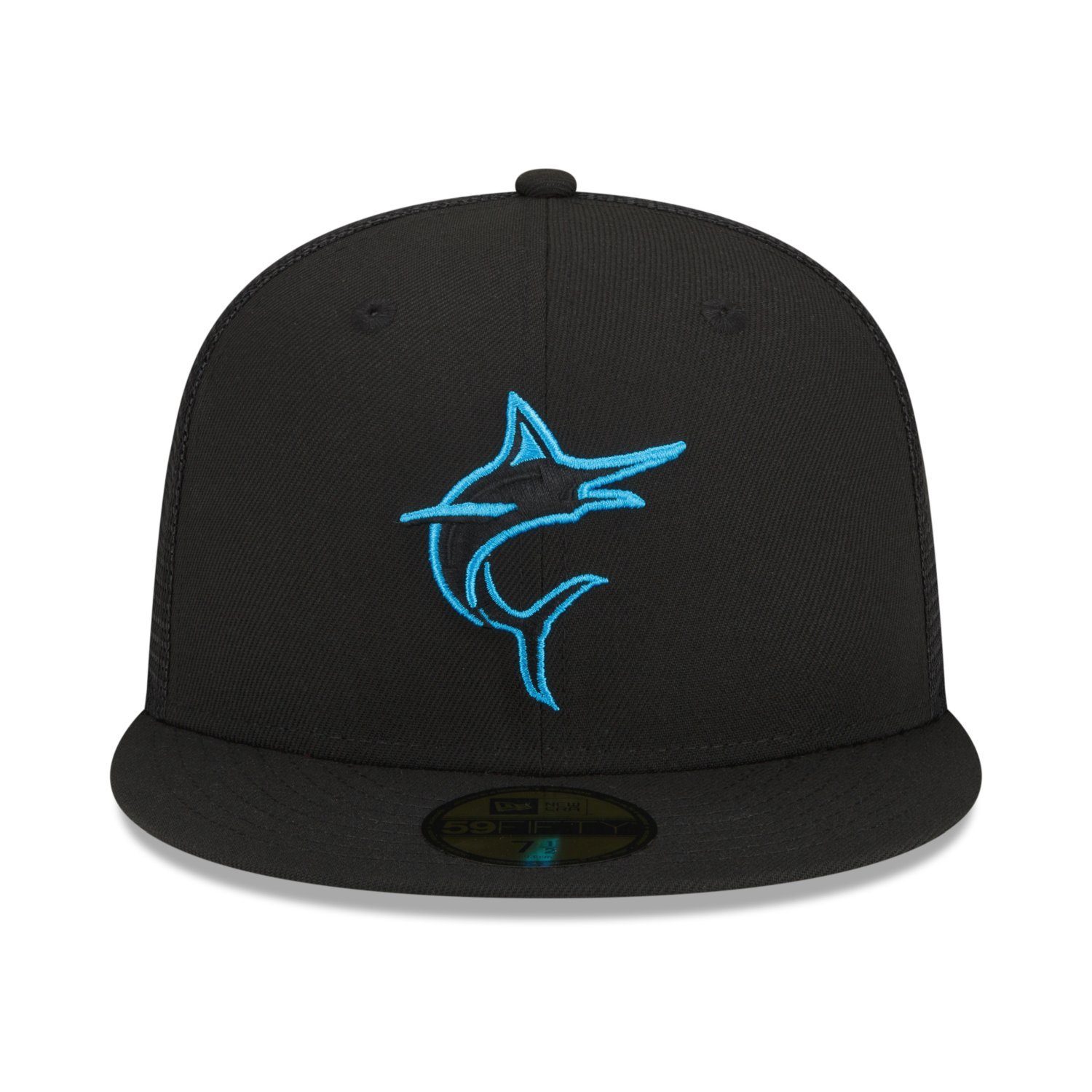 New BATTING Cap Miami Marlins Fitted Era 59Fifty PRACTICE