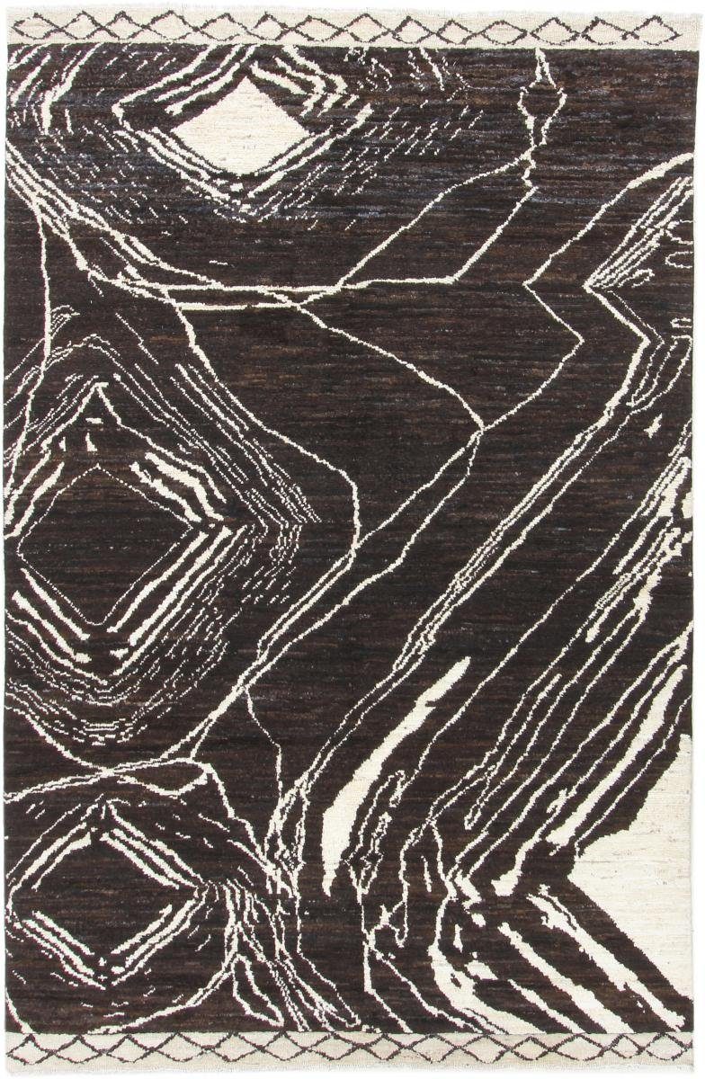 Orientteppich Berber Ela Design 174x266 Handgeknüpfter Moderner Orientteppich, Nain Trading, rechteckig, Höhe: 20 mm