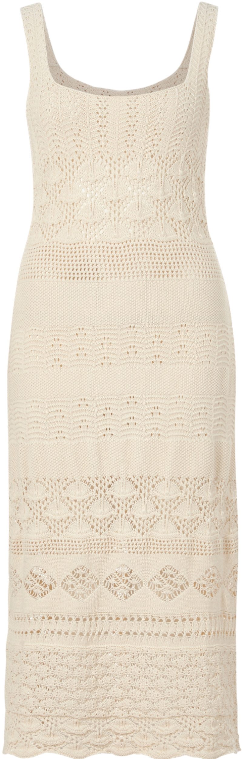 Rich & Royal Midikleid crochet knit dress