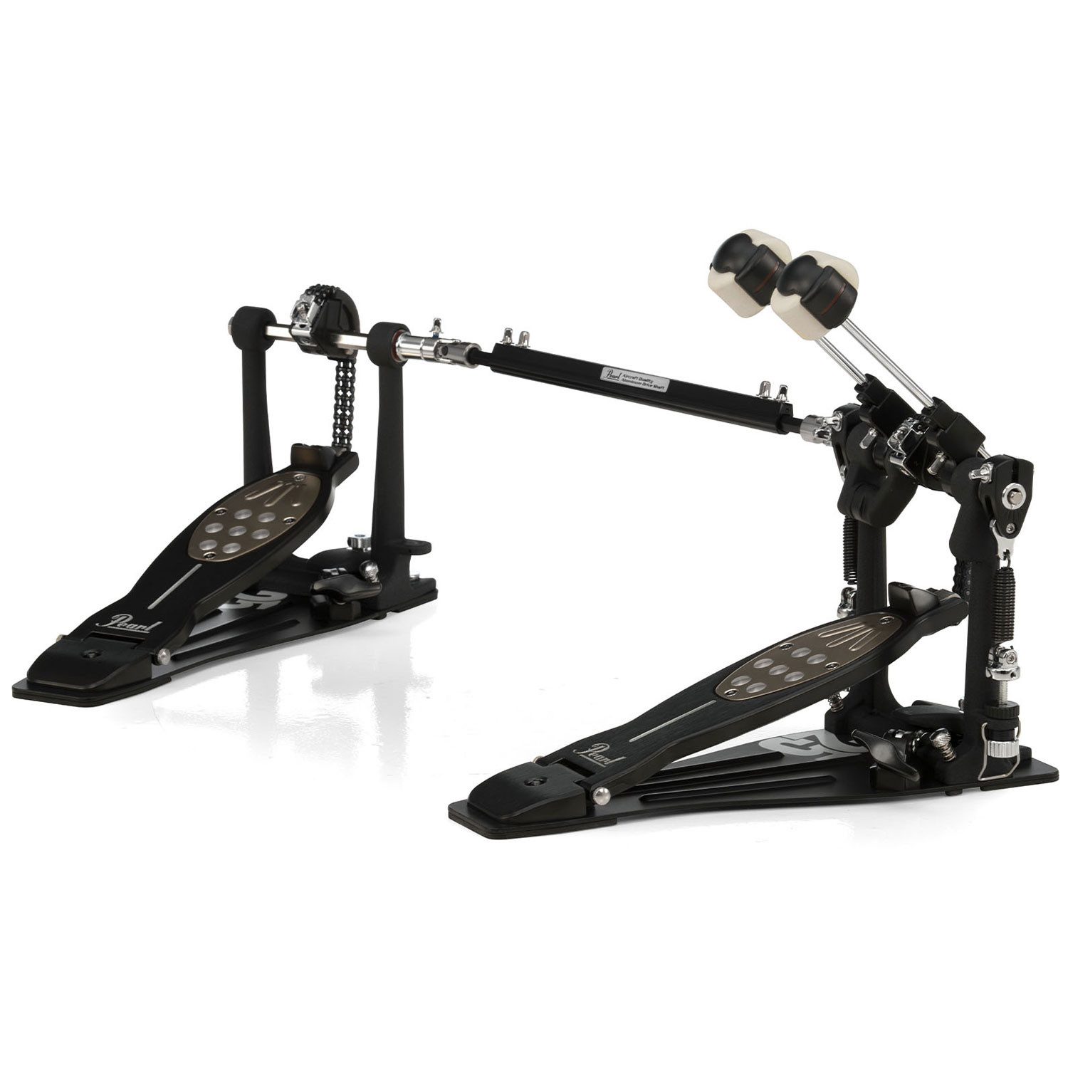 Pearl Drums Schlagzeug Pearl Doppel-Fußmaschine P-2052C/B Eliminator Limited Edition,Schlagzeug, Doppel-Fußmaschine Anniversary Edition, Koffer, Fußmaschine