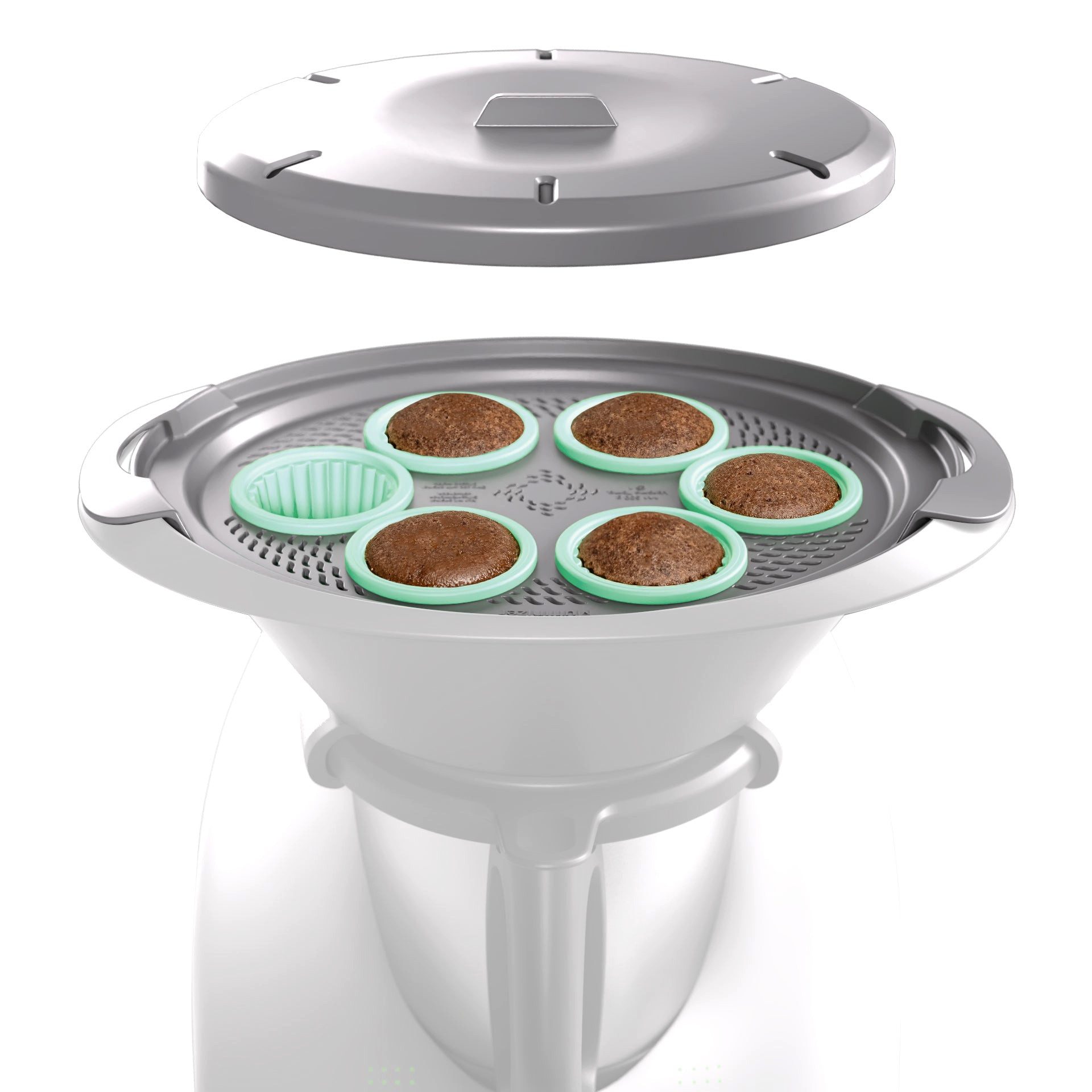 Wundermix Dampfgaraufsatz, Zubehör für TM6, TM5, TM31