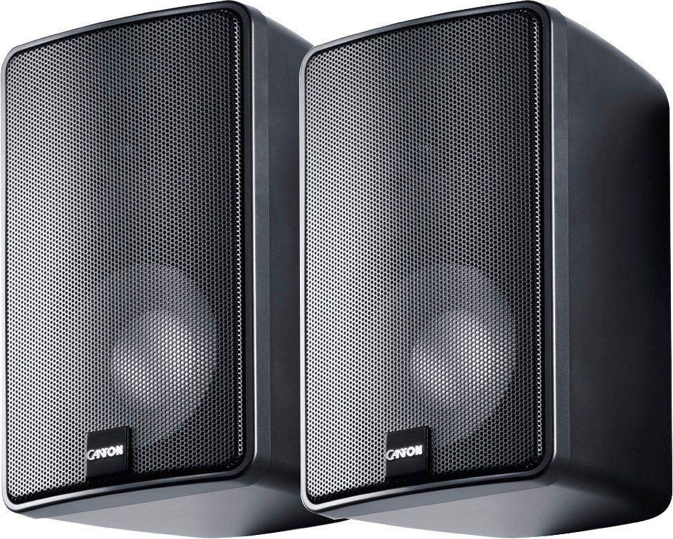 CANTON Plus GX.3 Satellitenlautsprecher Paar Regal-Lautsprecher (100 W, Bassreflexsystem, Universaler Kleinlautsprecher)