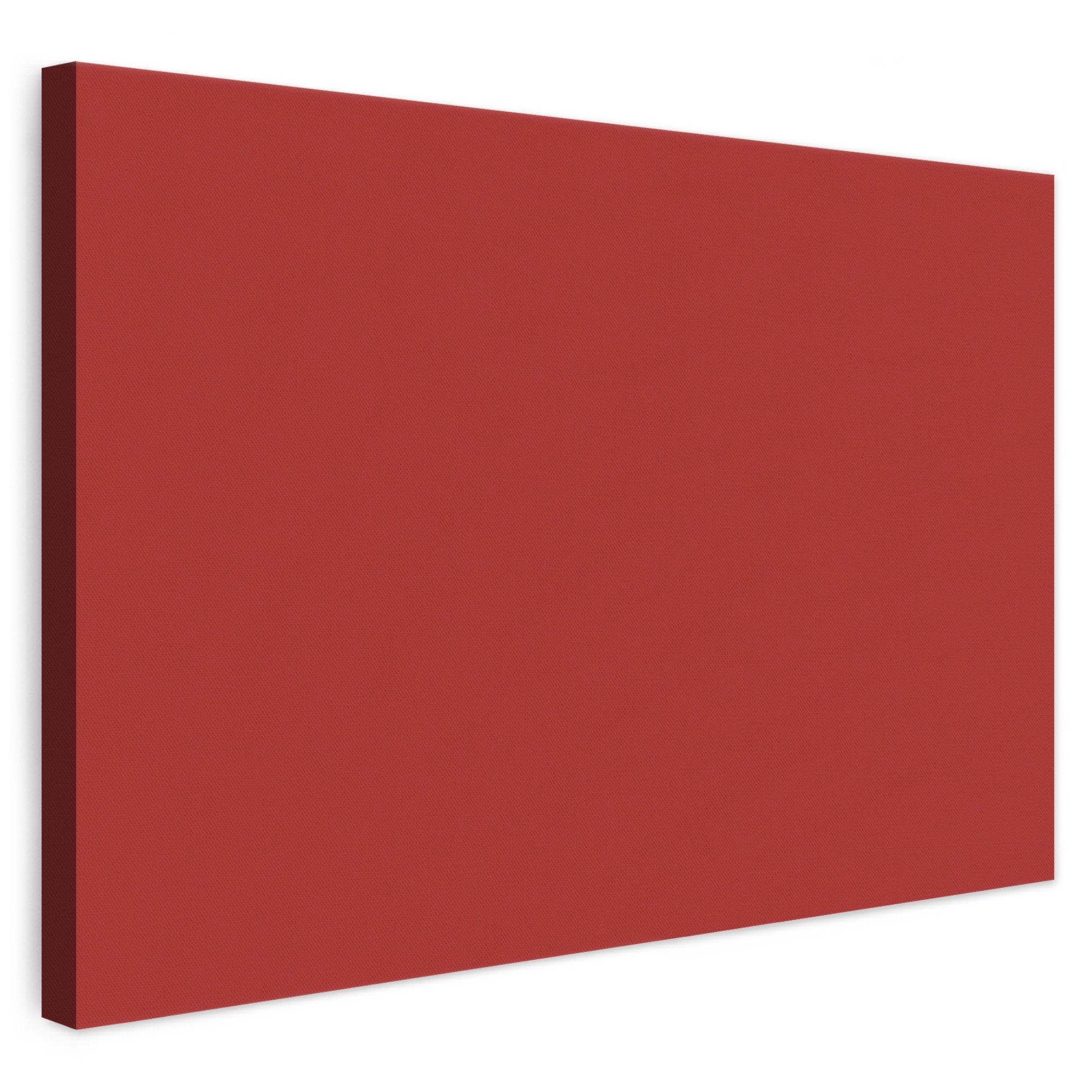 OneMillionCanvasses® Leinwandbild Tief - Purpurrot - Rot, Fotodruck (1 St), Leinwand Bilder Klein, Wand Dekoration Aesthetic 30x20 cm