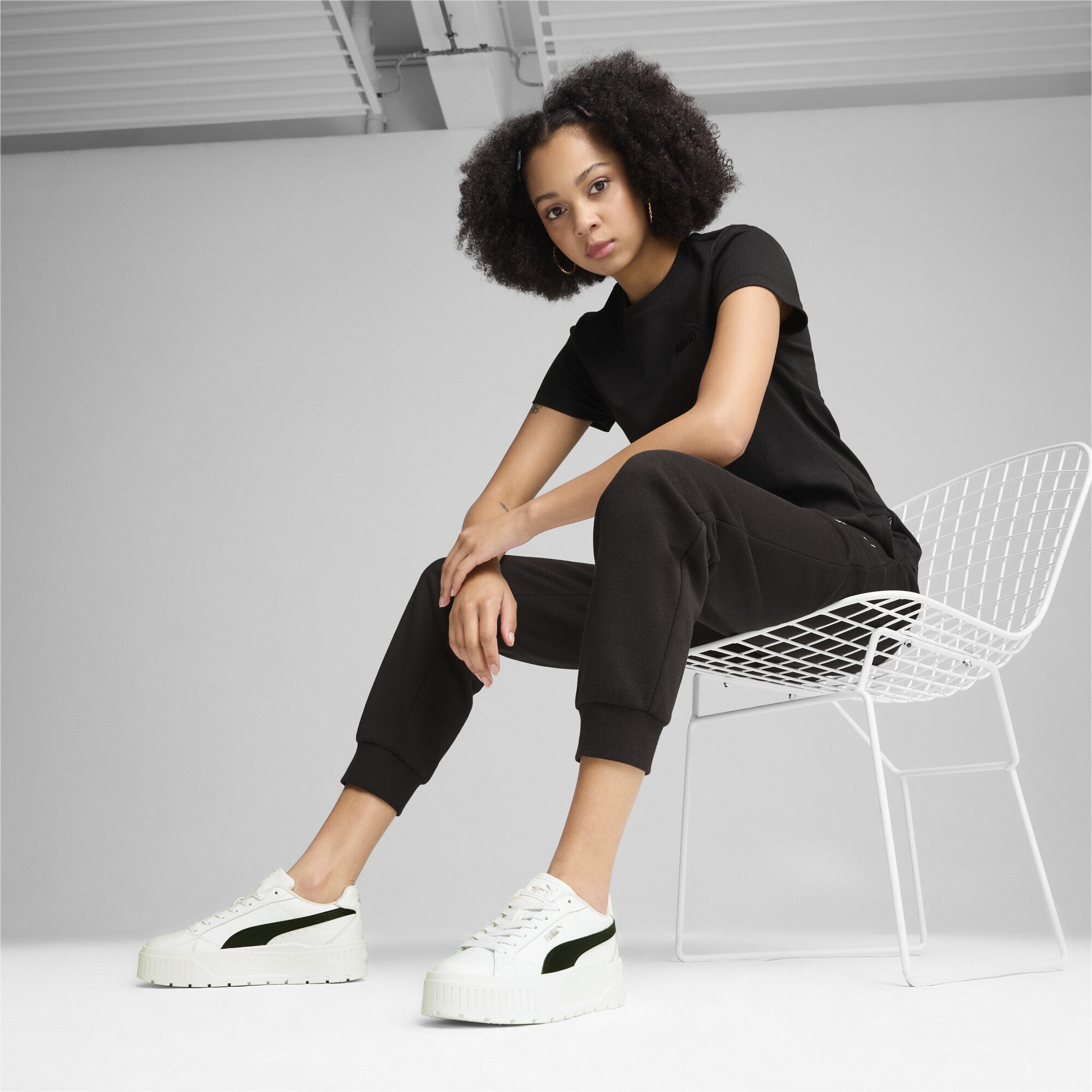PUMA Karmen II Leather Sneakers Damen Sneaker