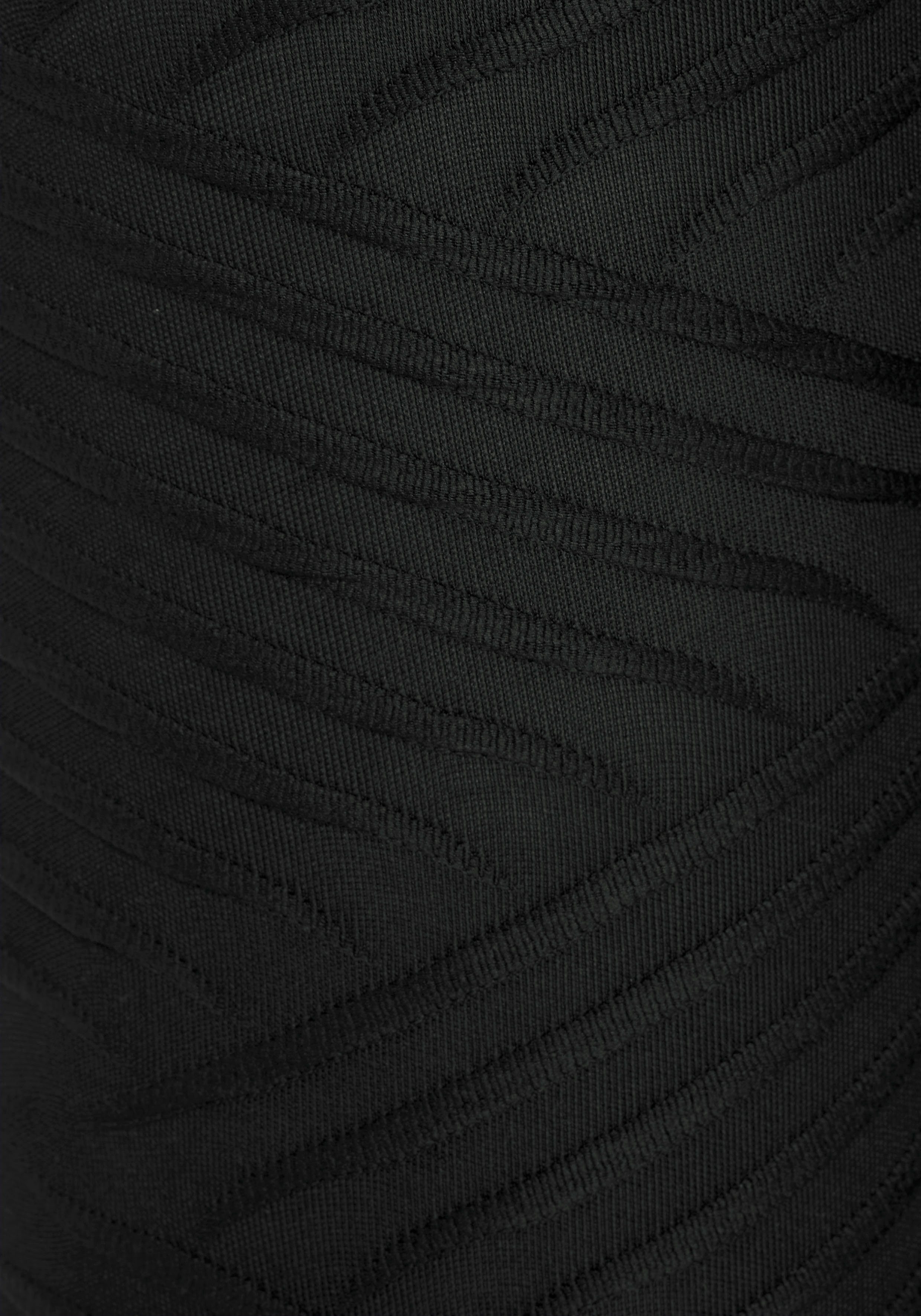 Leggings Loungewear mit ACTIVE -Sportleggings 3D-Struktur, LASCANA schwarz