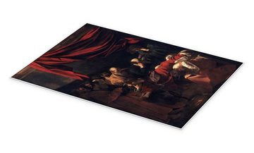 Posterlounge Poster Master Collection, Tod der Jungfrau, Malerei
